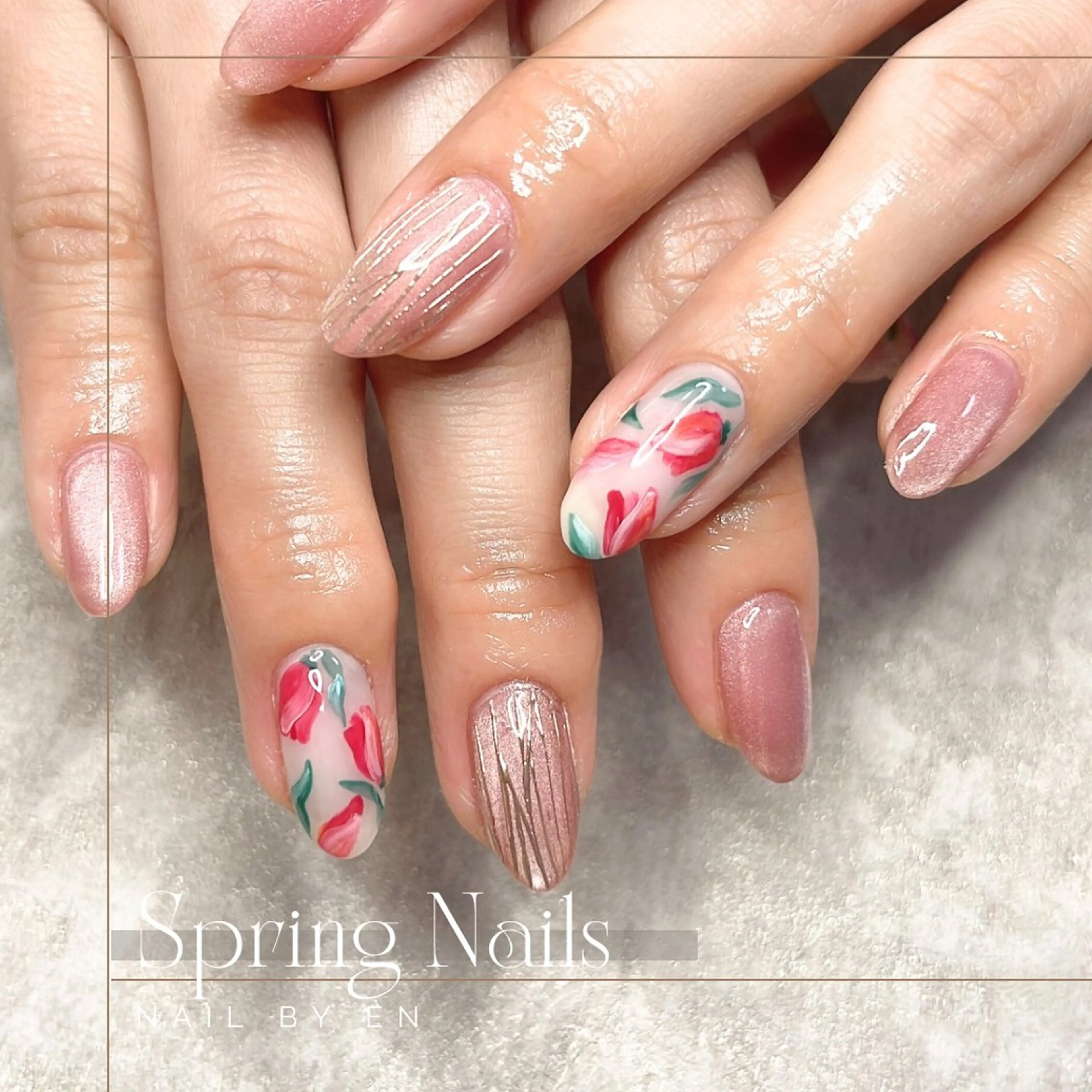 ネイル Nail&Wax by ENのネイルデザイン