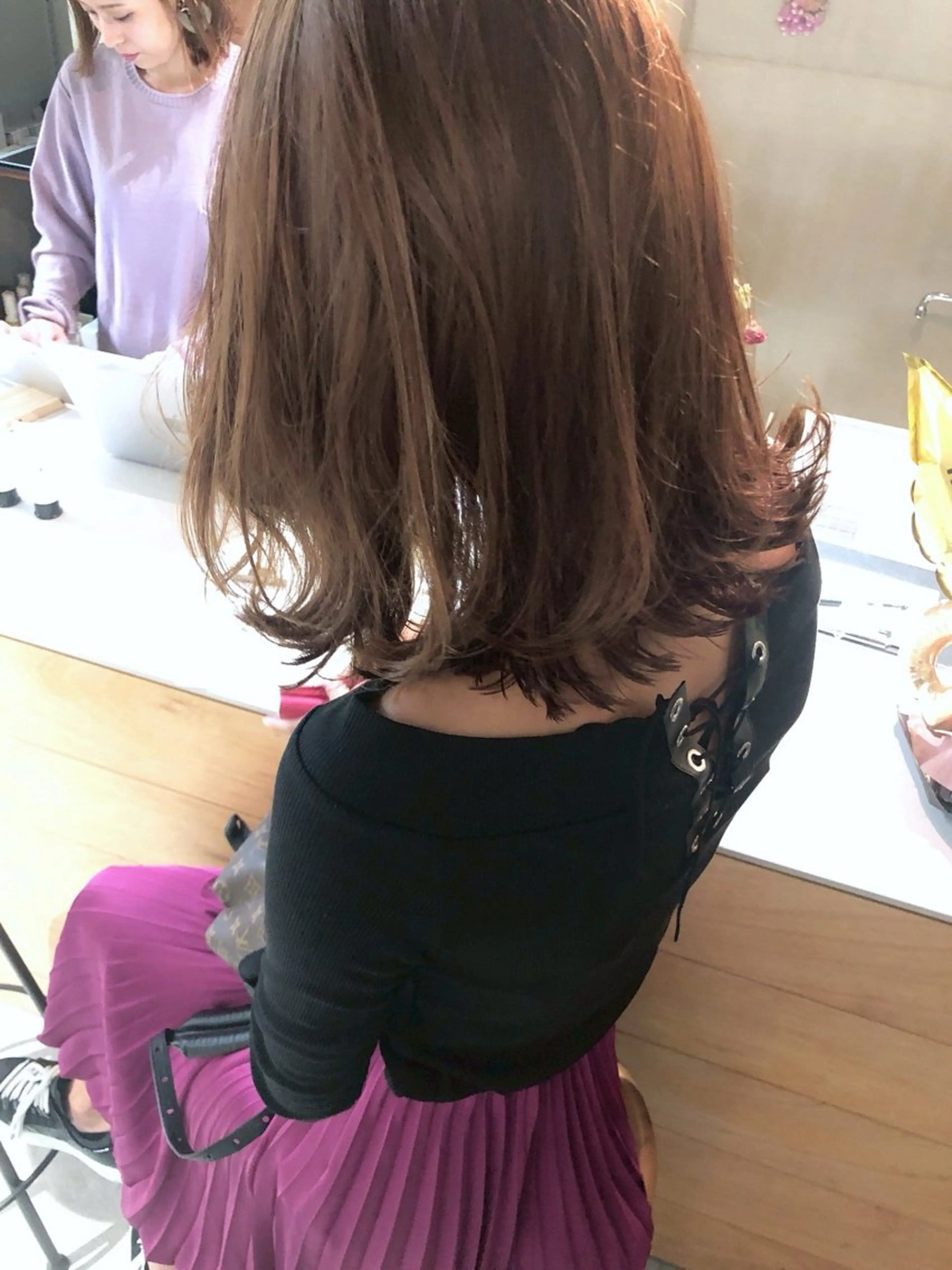 セミロング 【予防美容特化】青山 真輔/髪質改善メテオのヘアスタイル