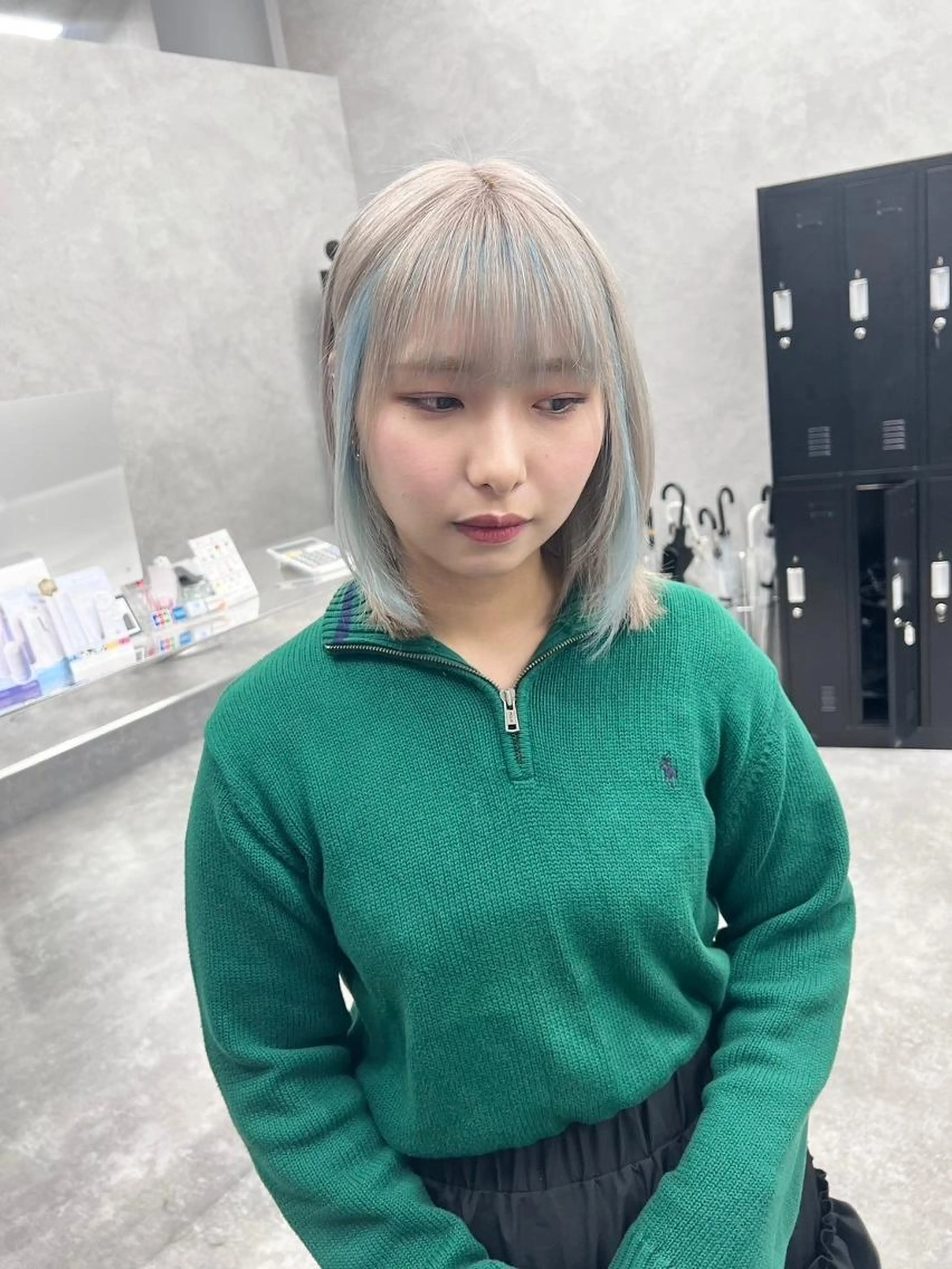 【オープン先着30様まで】フィヨーレグレイッシュカラー3000円【メンテナンスカラークーポン】1stepトリートメントの写真