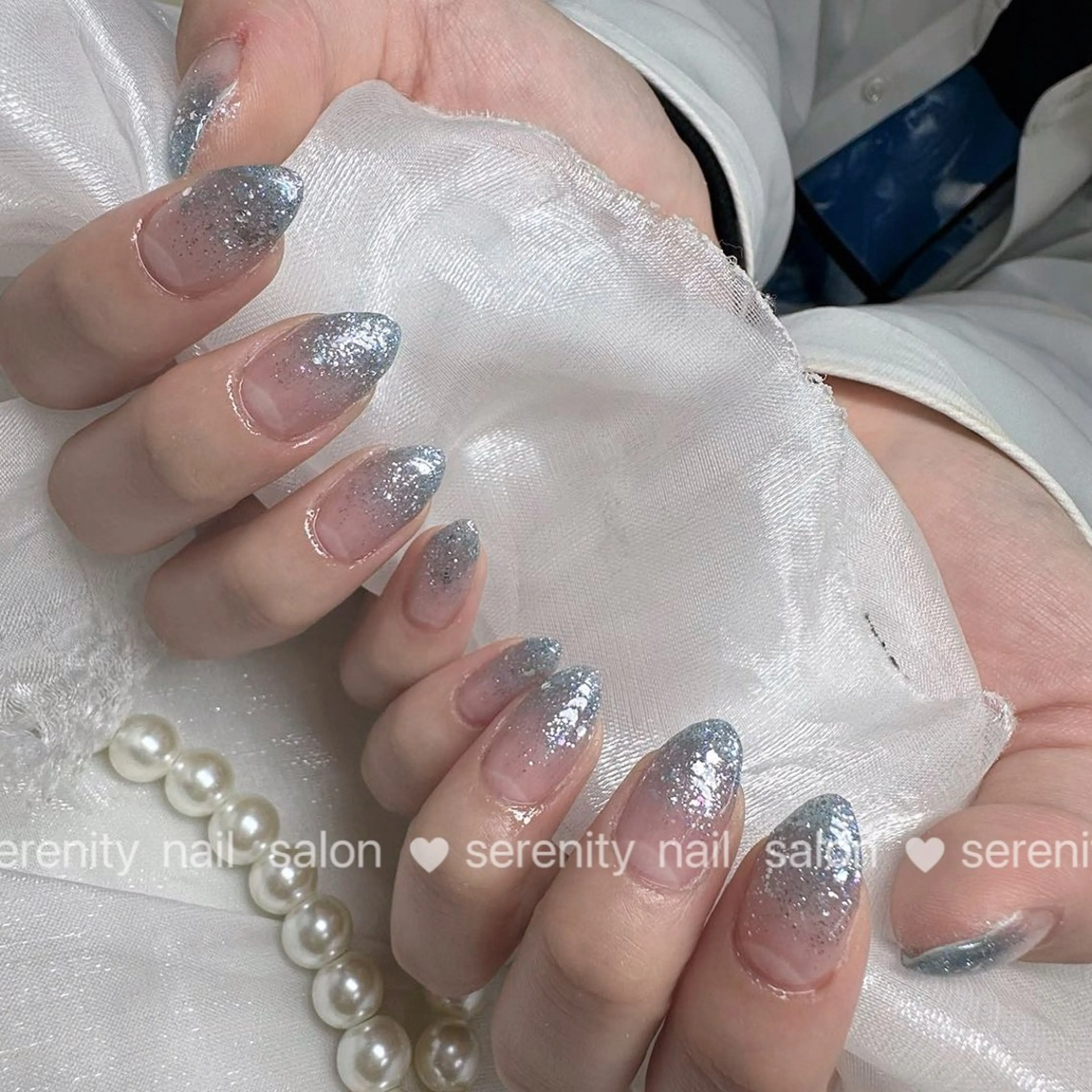 ネイル ✨Serenity ワンホンネイルのネイルデザイン