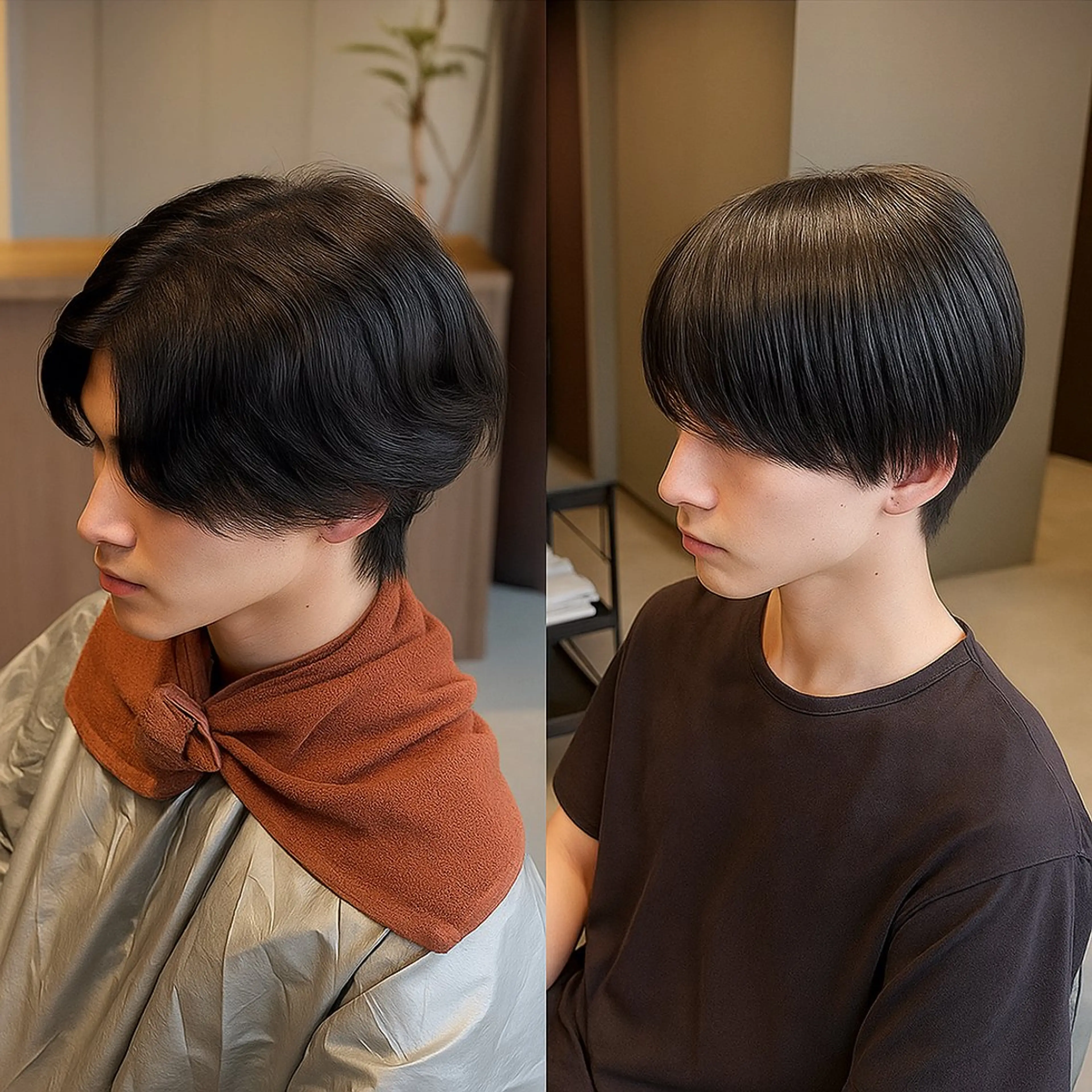 ショート 縮毛矯正 カット ヘアカラー 竹澤 尚哉のヘアスタイル