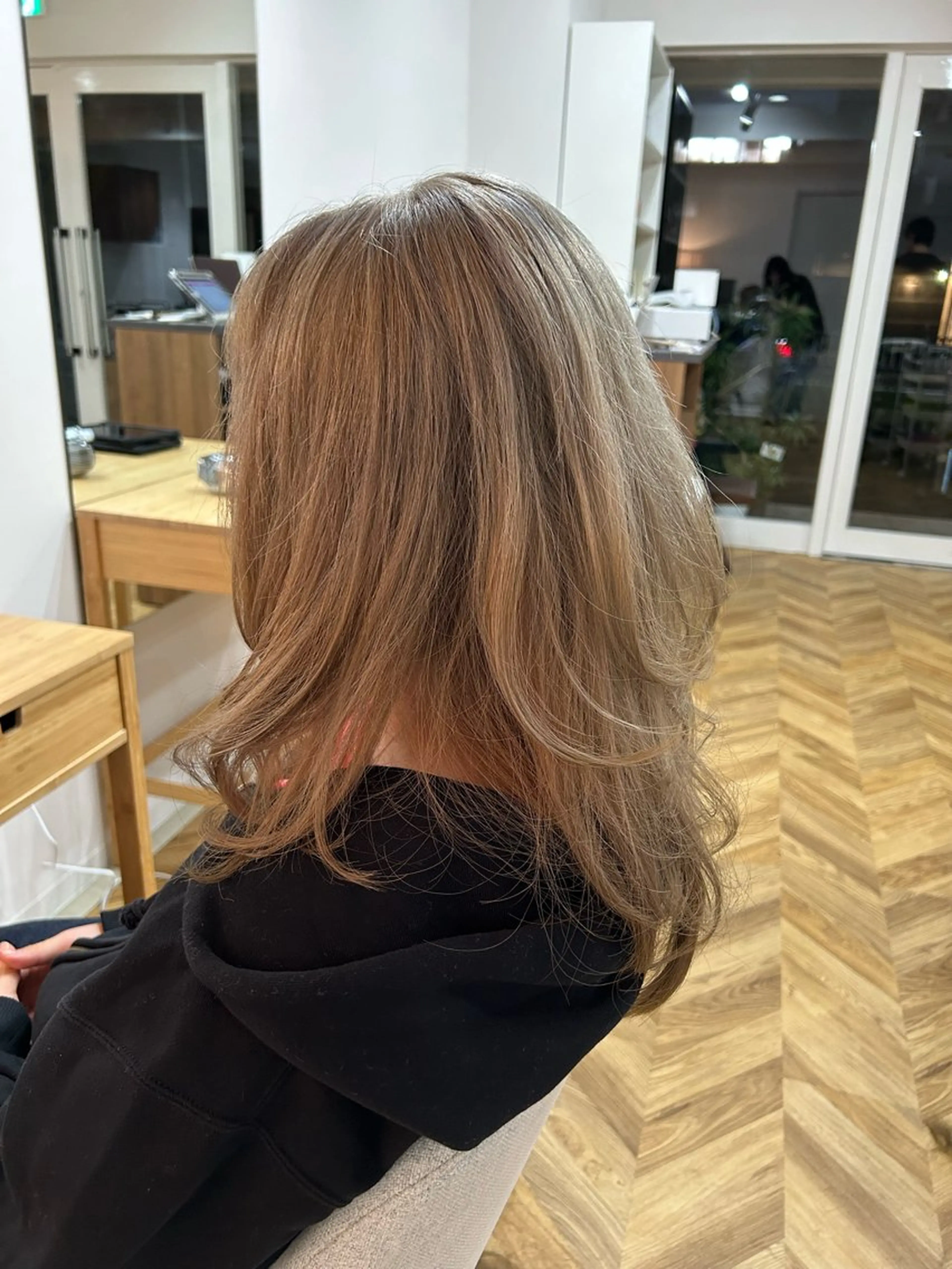 セミロング カット ヘアカラー 櫻井園子🌸 久屋大通/高岳のヘアスタイル