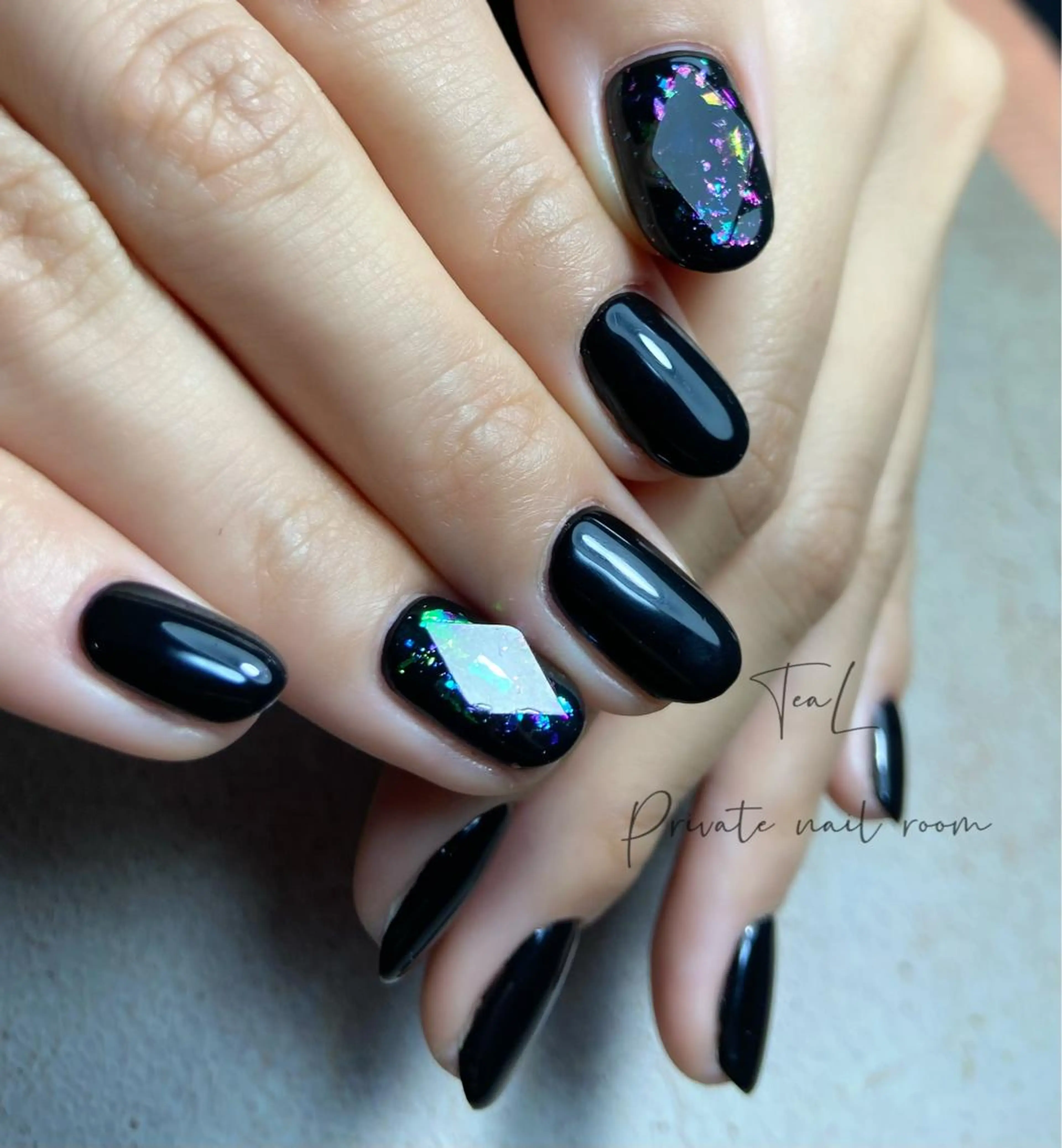 ネイル ハンドネイル TeaL nailのネイルデザイン