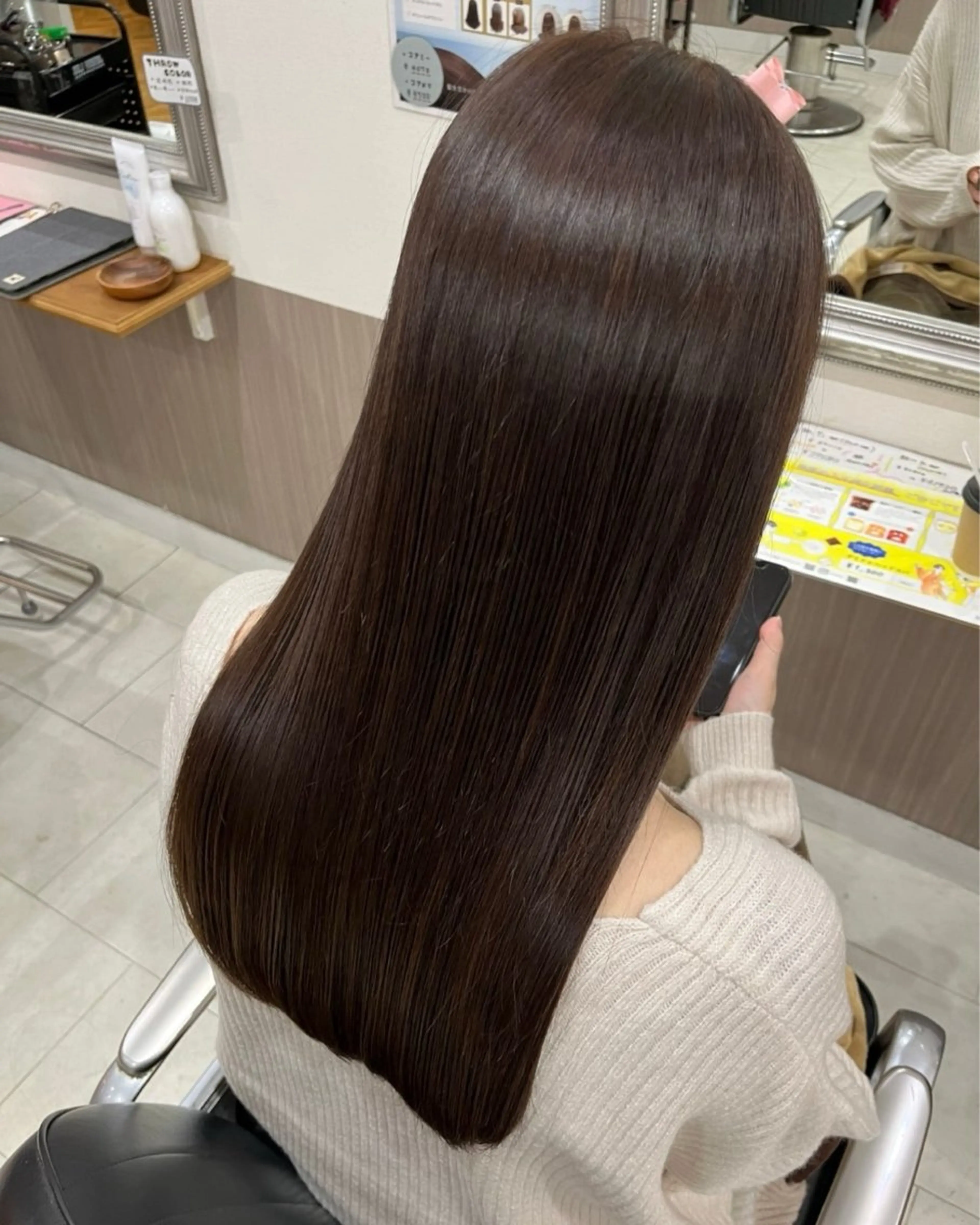 カラー 生尾 虹水のヘアスタイル