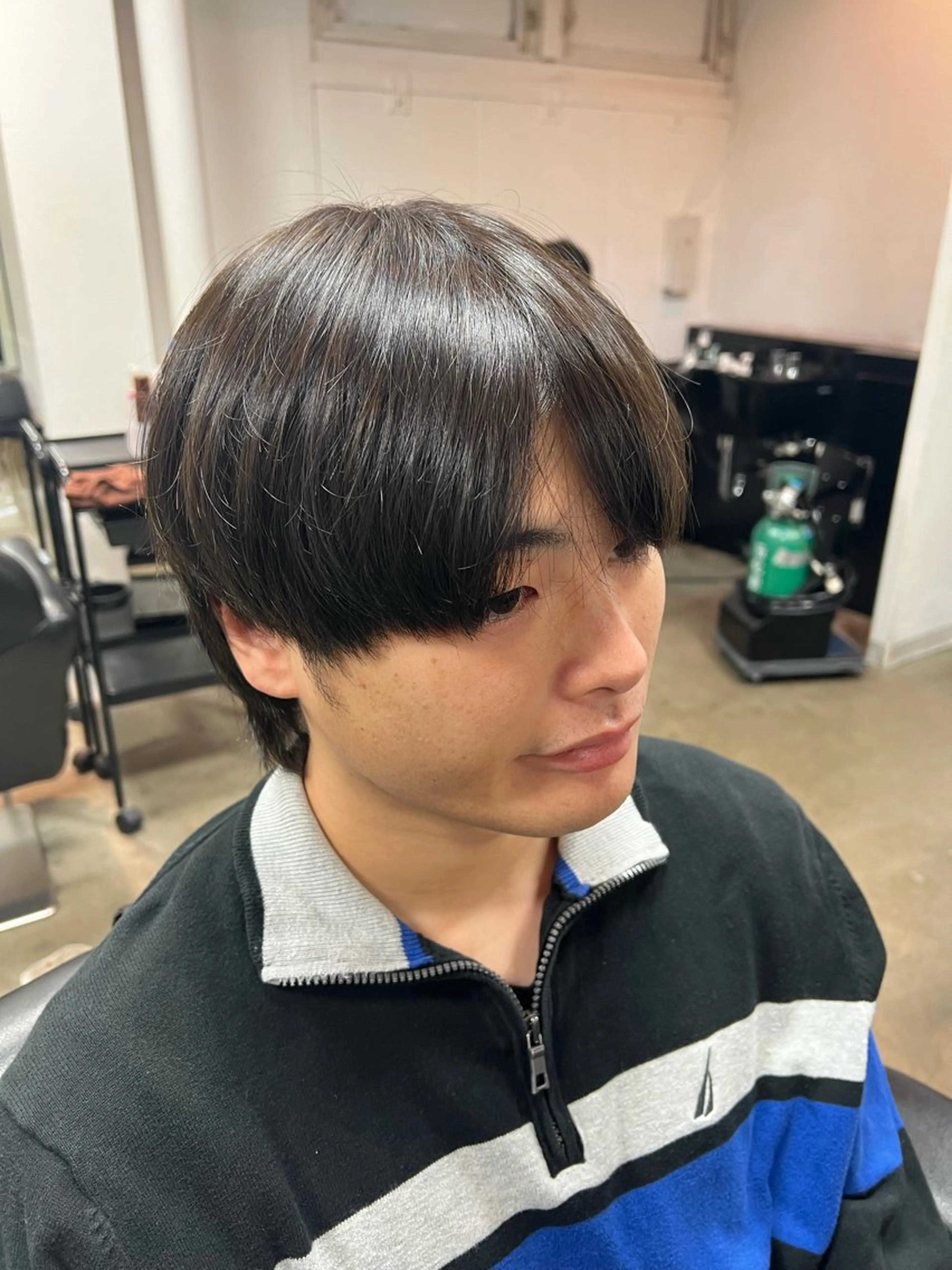 ミディアム カラー ヘアアレンジ メンズ メンズ就活ヘア JUNES man 目白 男髪所属・男性の方限定🚹山田 瑛心のヘアスタイル