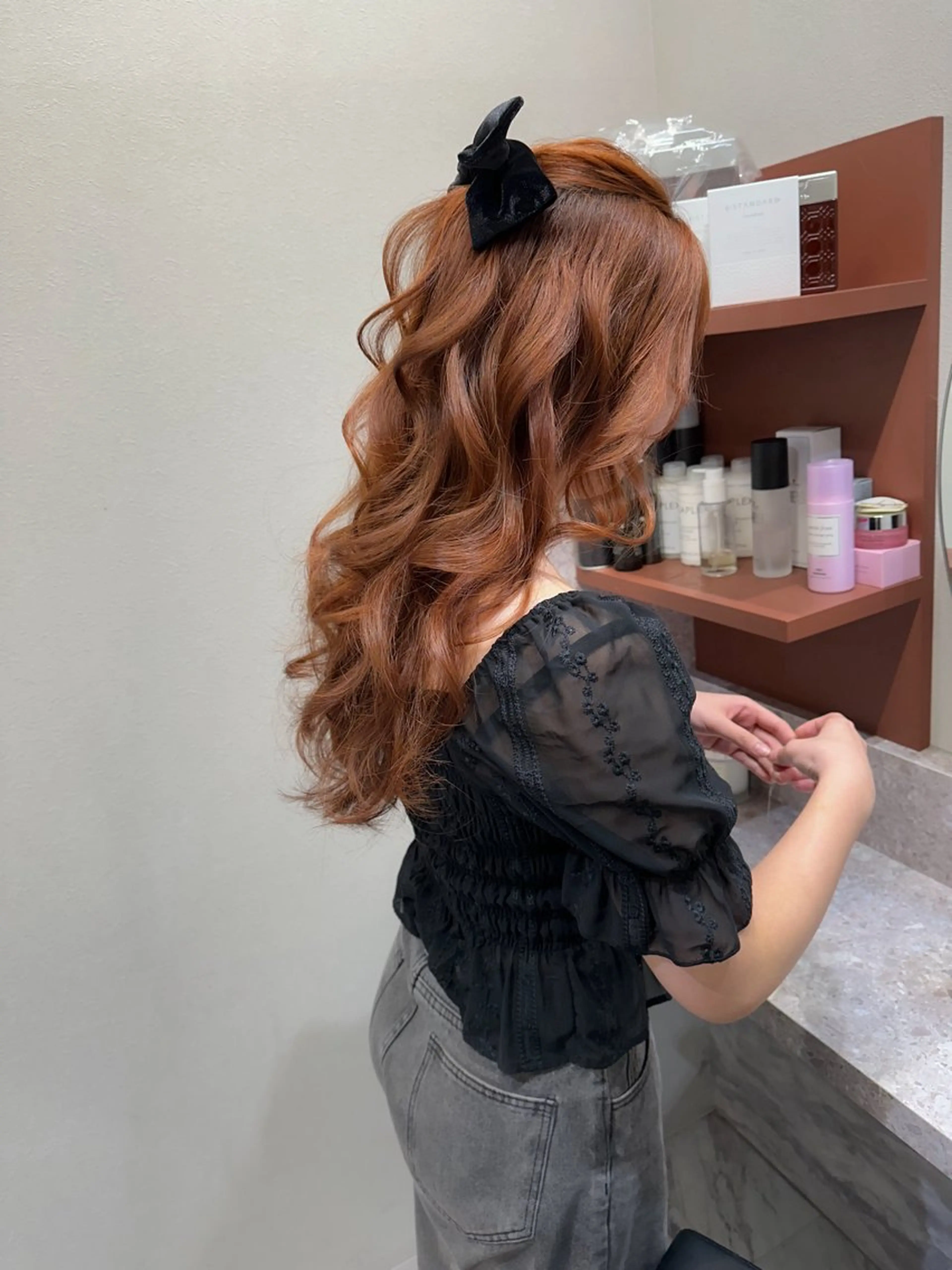 ロング カラー ヘアアレンジ ヘアカラー autre所属・大久保 ひでなりのヘアスタイル