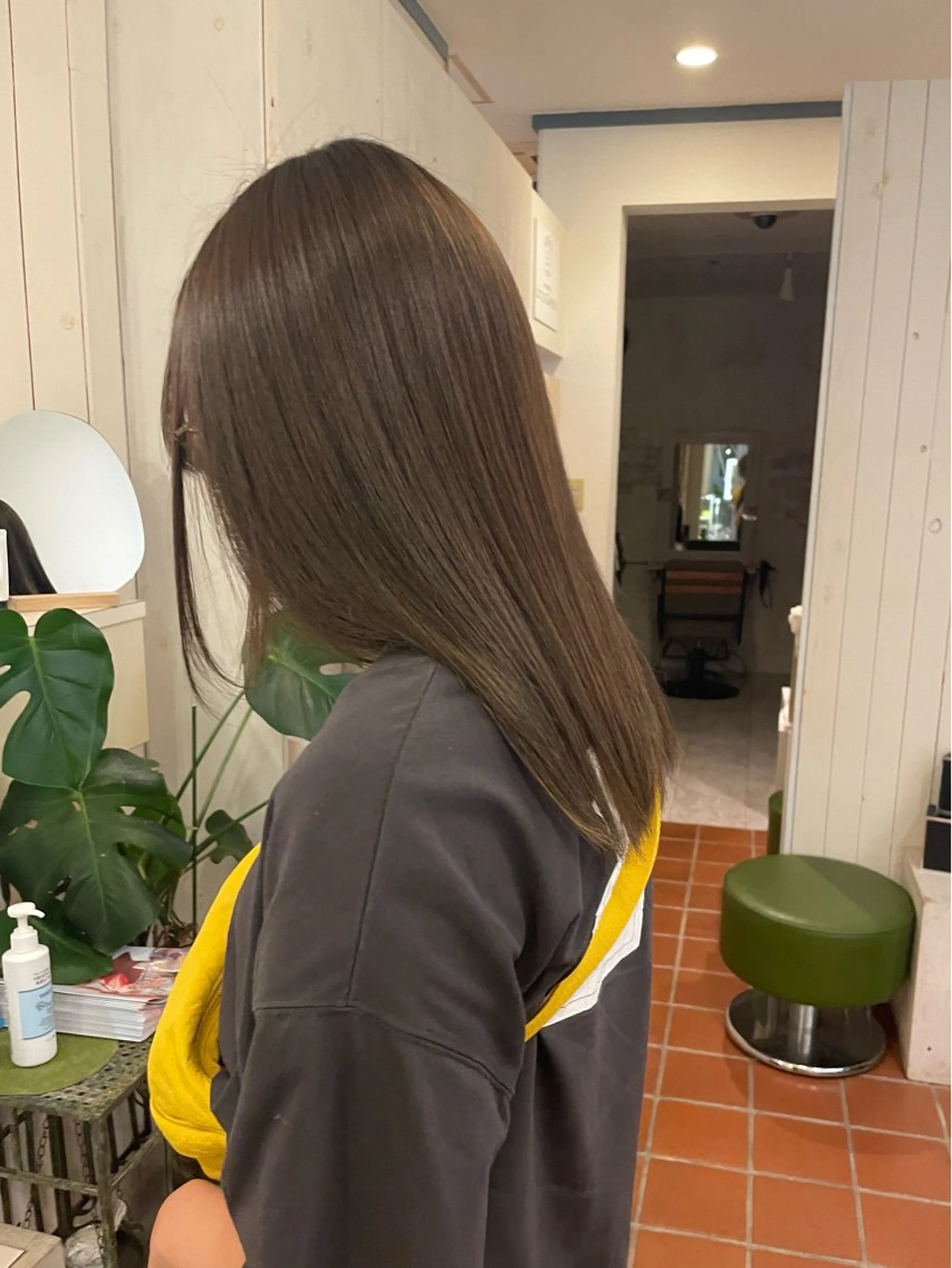 ロング カラー カット ヘアカラー トリートメント Lita. hairdesign所属・k a k o ／ボブパーマ🥨のヘアスタイル