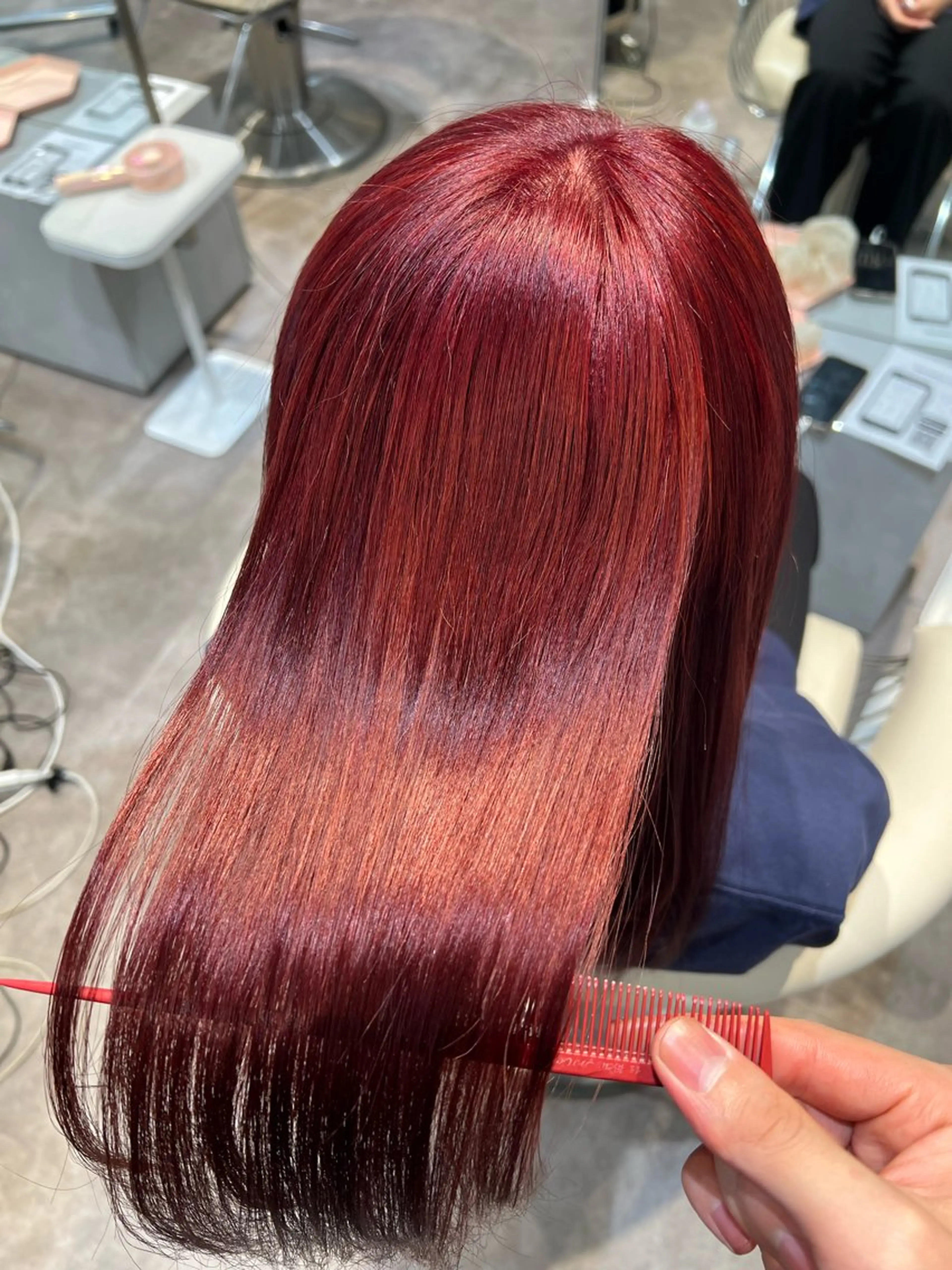 ミディアム カラー カット ヘアカラー トリートメント 原宿/美髪カラー 🫧TAISEIのヘアスタイル