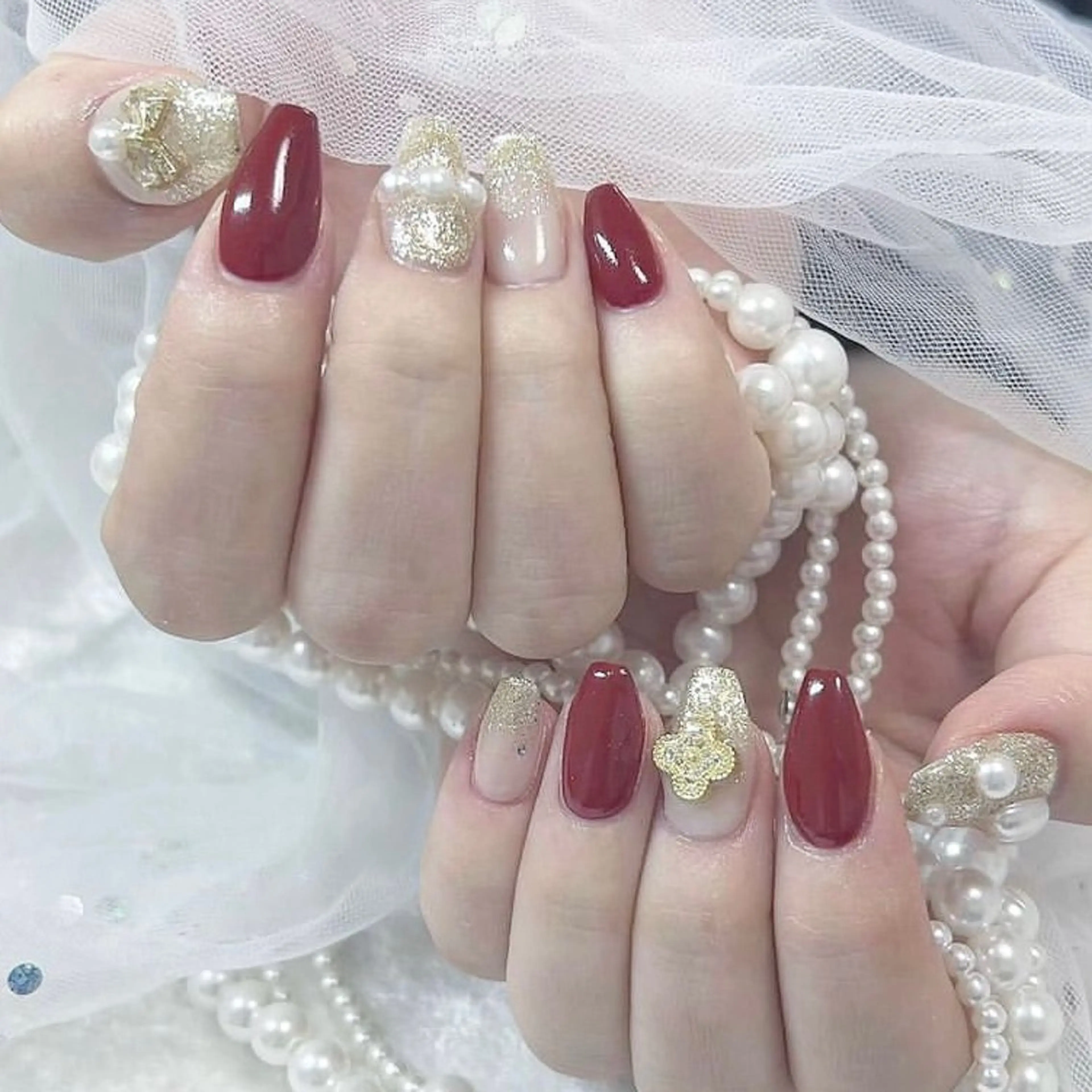 ネイル アートネイル 長さ出し フットネイル 韓国ネイル マグネットネイル ハンドネイル Kanako 💫のネイルデザイン