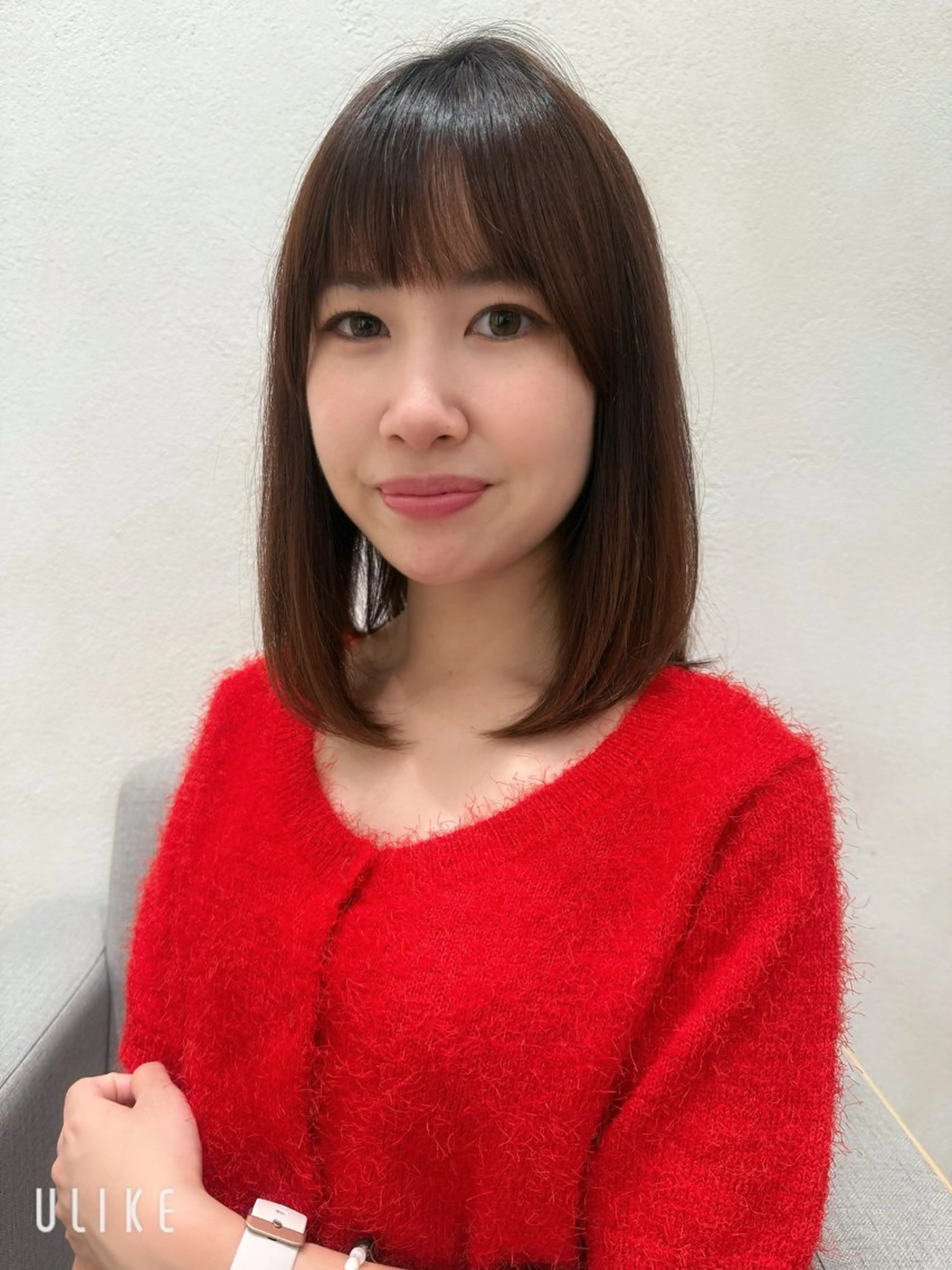 セミロング stair : case 武蔵小杉店所属・米澤 由衣のヘアスタイル