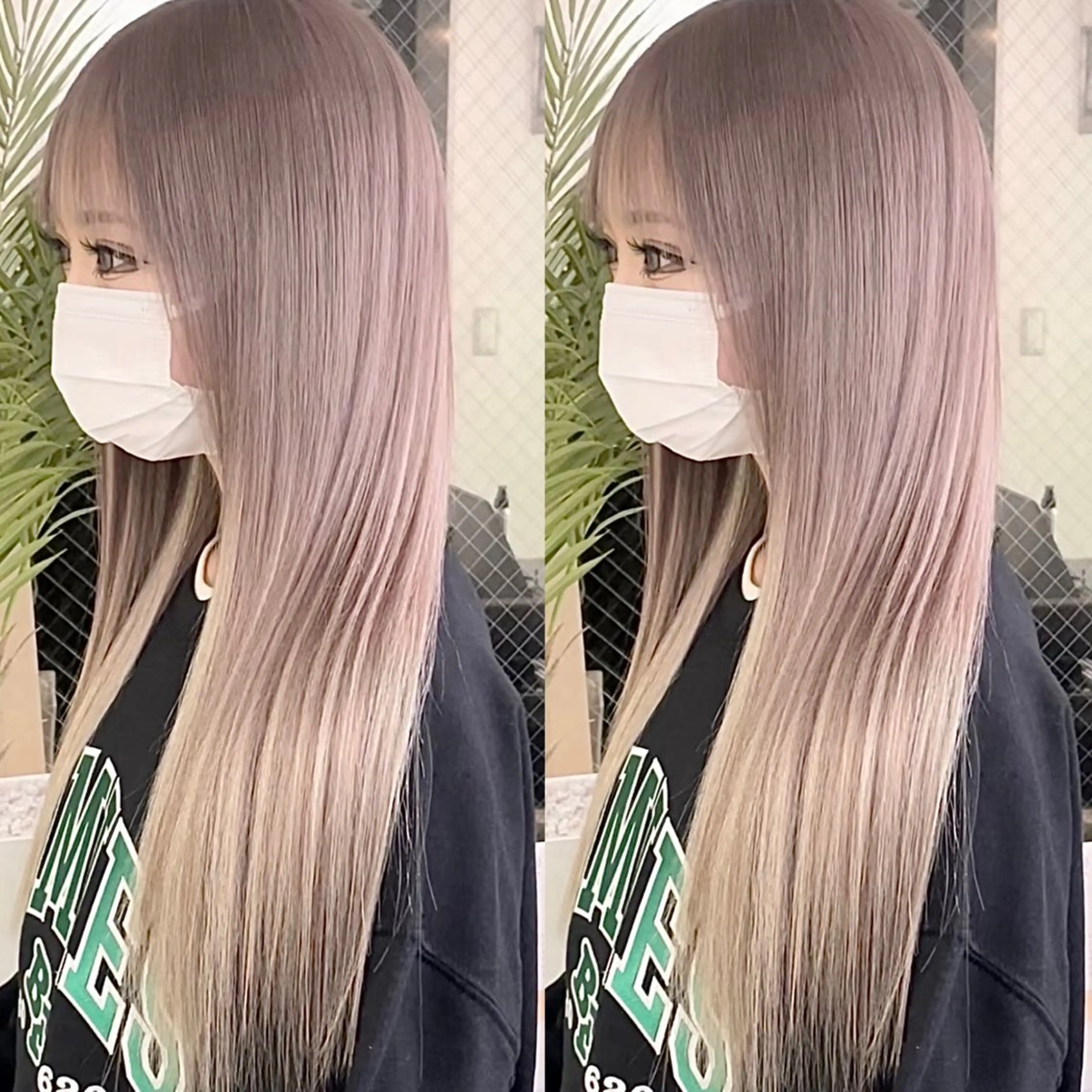 ロング ヘアカラー エクステ 糸川 伸樹のヘアスタイル