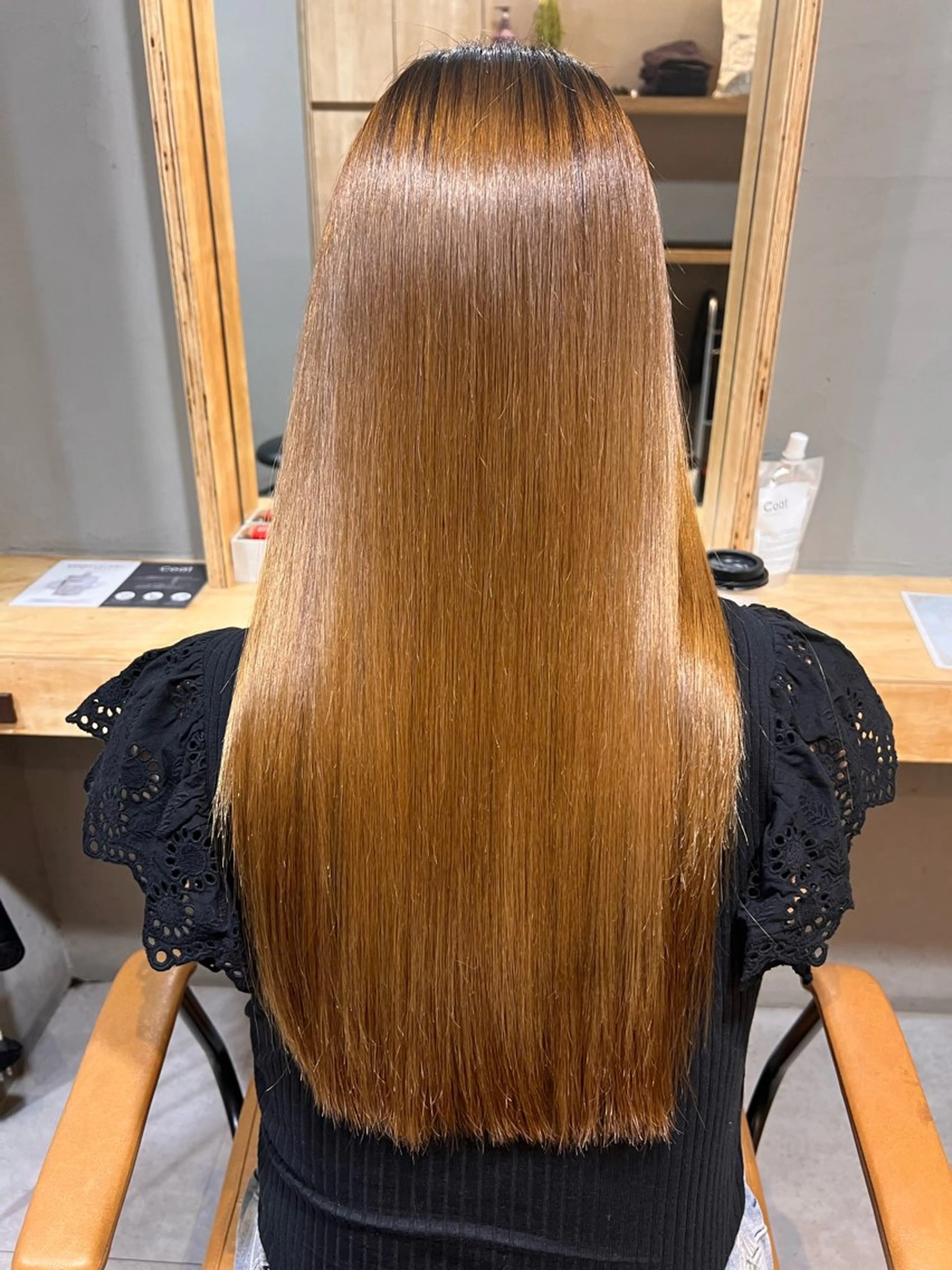 ロング 縮毛矯正 縮毛矯正 トリートメント ioe/髪質改善/ カラー/いしなべさえのヘアスタイル