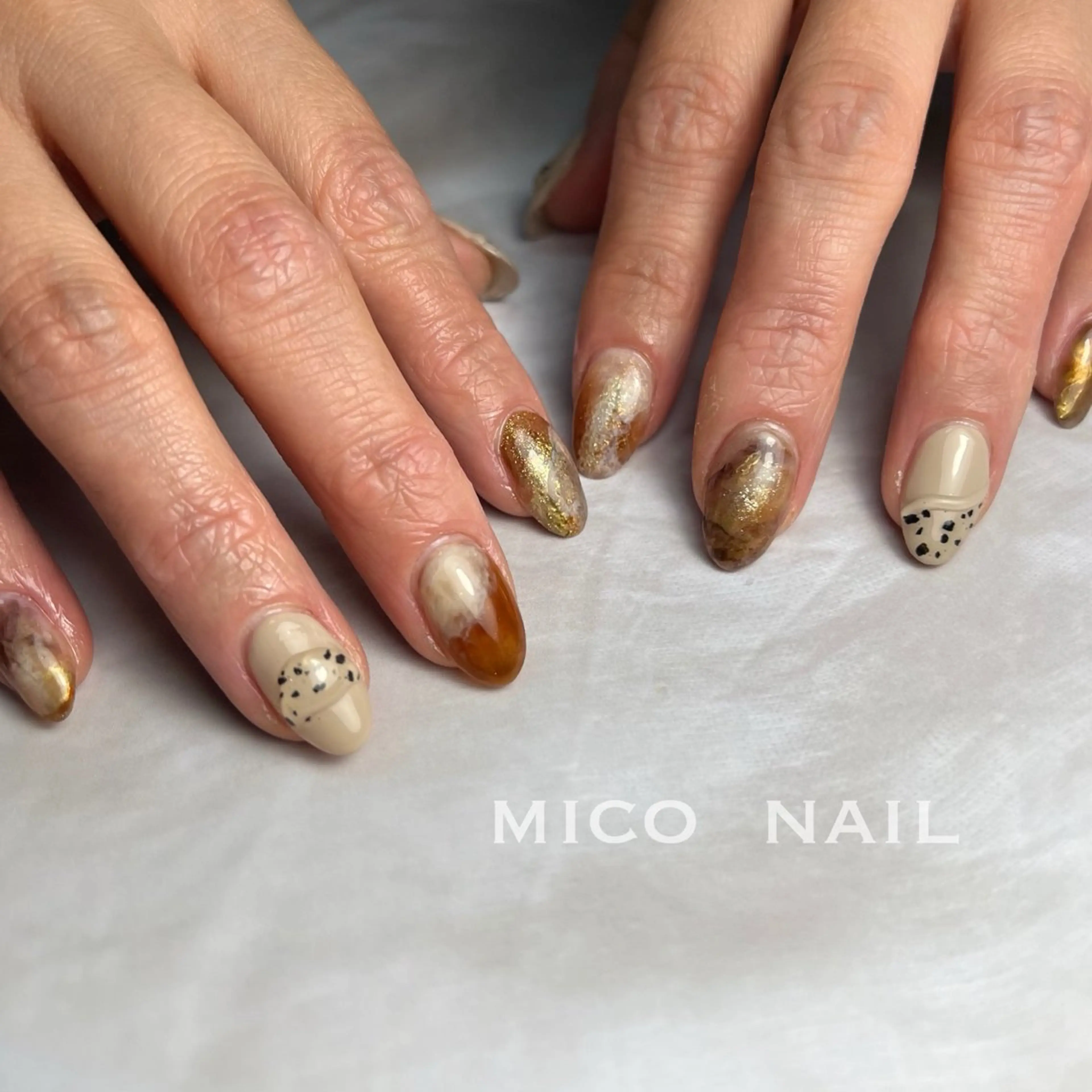 ネイル ハンドネイル mico nailのネイルデザイン