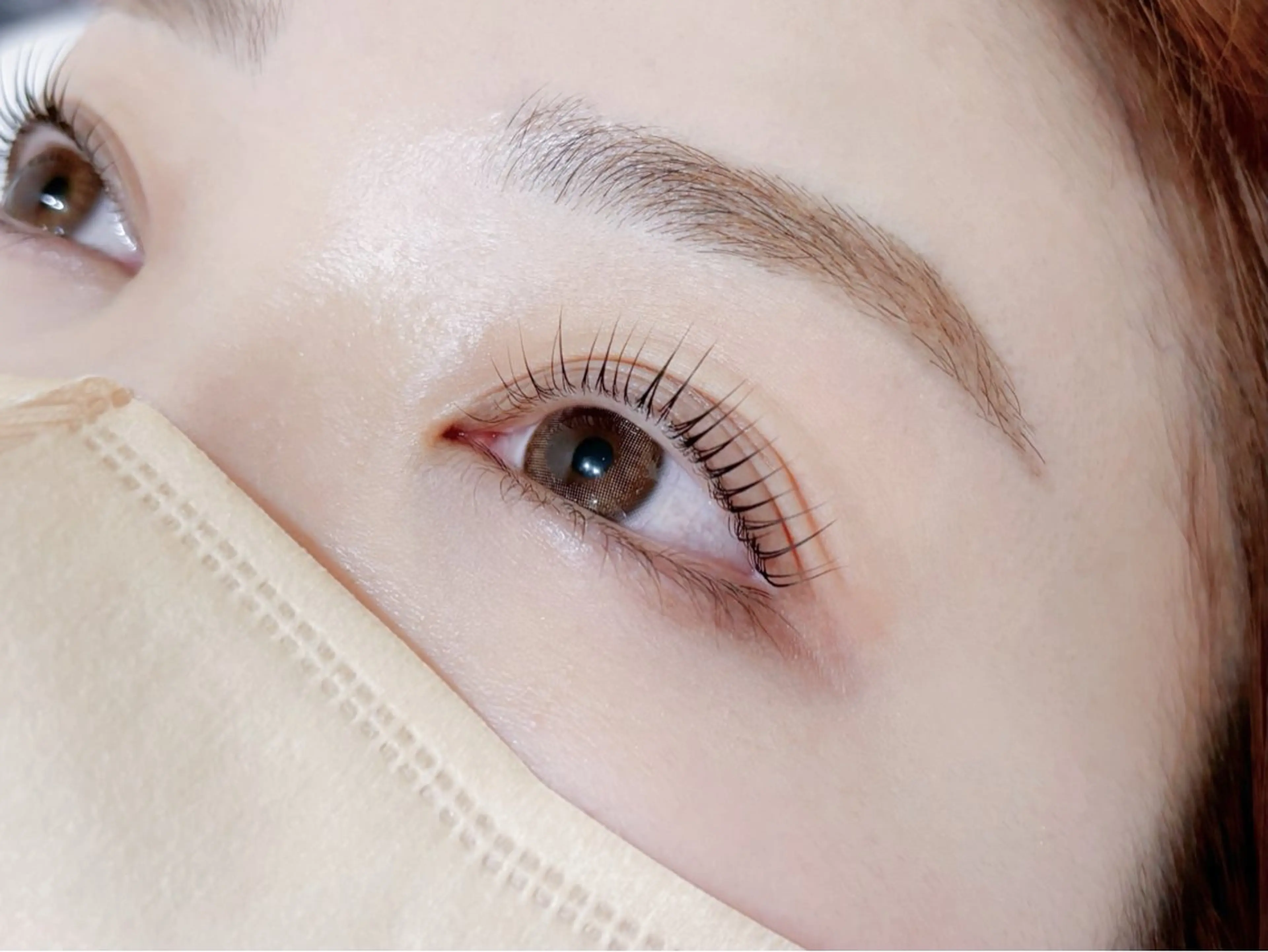 マツエク・マツパ パリジェンヌラッシュリフト Nail&Eyelash Rea所属・Rea🌈Coco 韓国風まつげパーマの眉毛・アイブロウイメージ