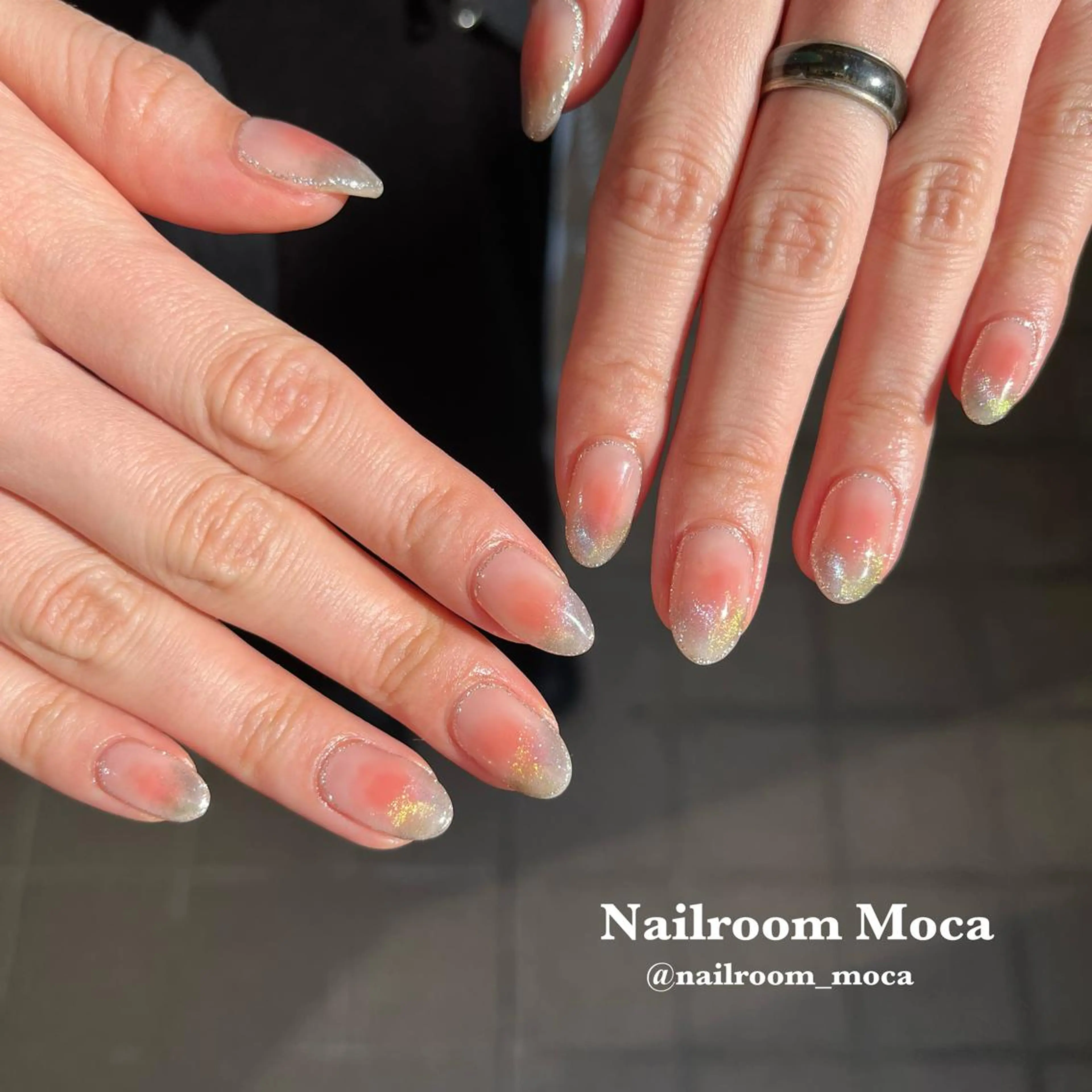 ネイル ワンホンネイル ハンドネイル Nailroom Mocaのネイルデザイン