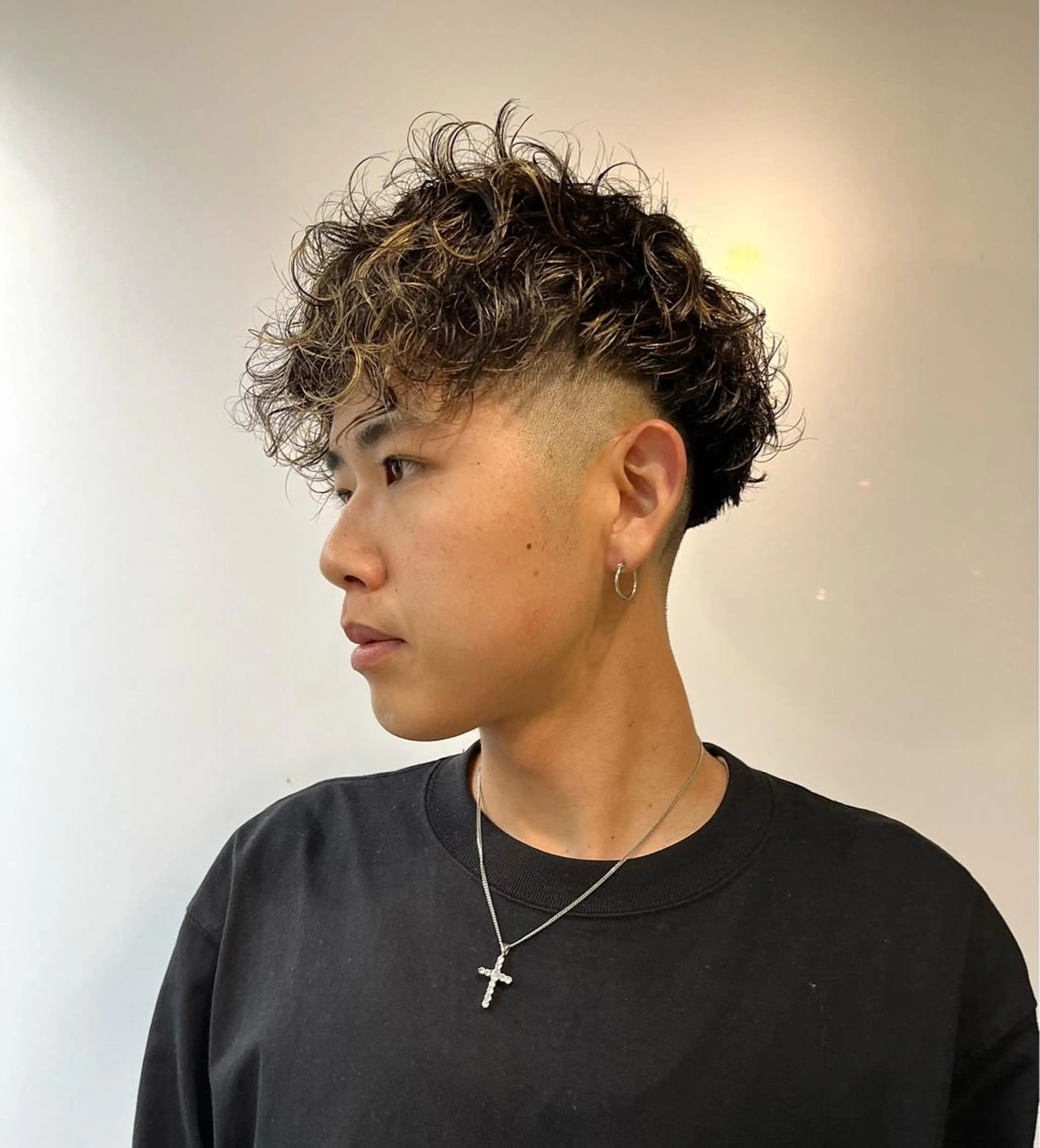 パーマ カット パーマ 猪原 海斗メンズパーマのヘアスタイル