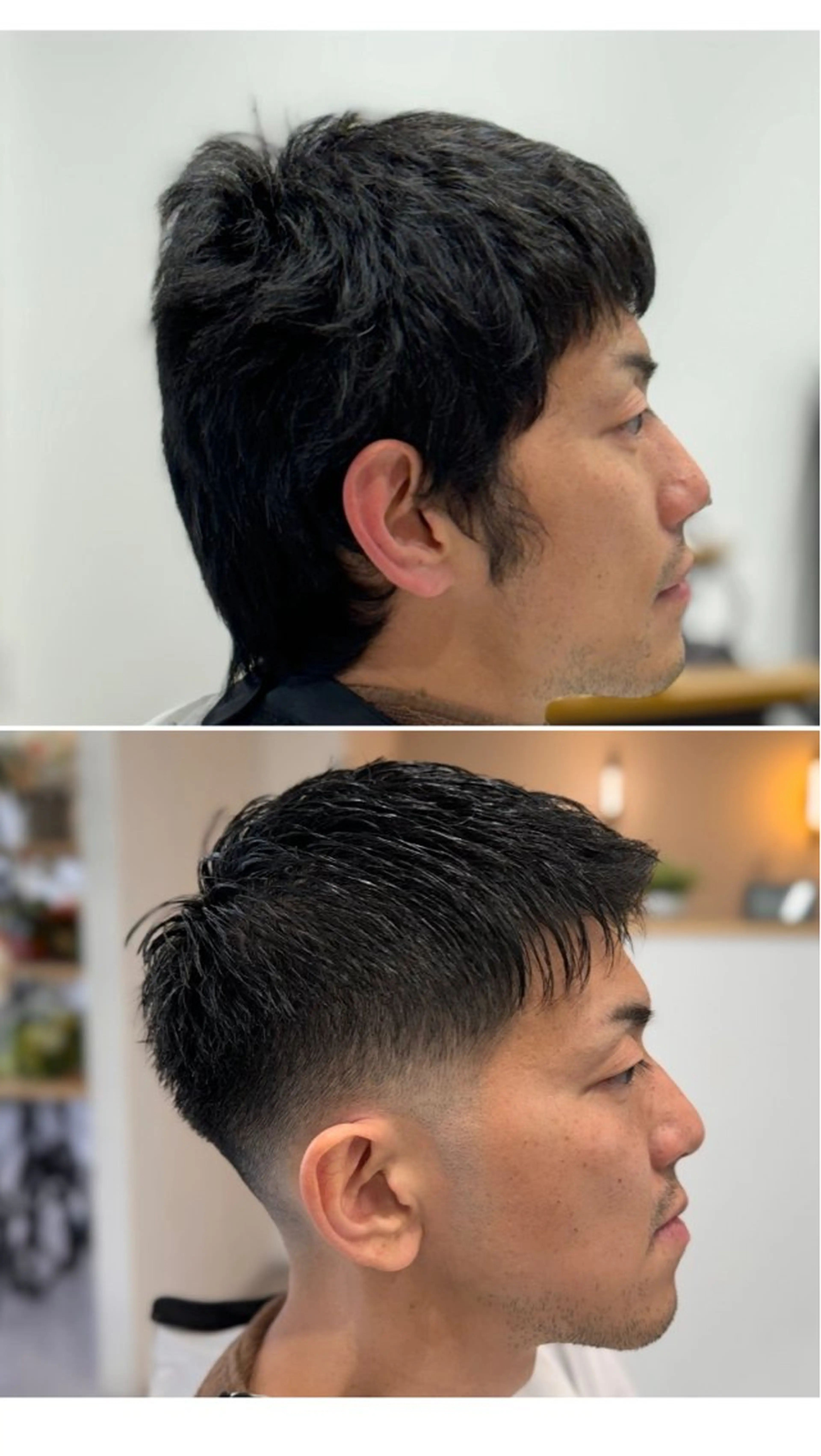 メンズ フェードカット 可児 令路のヘアスタイル