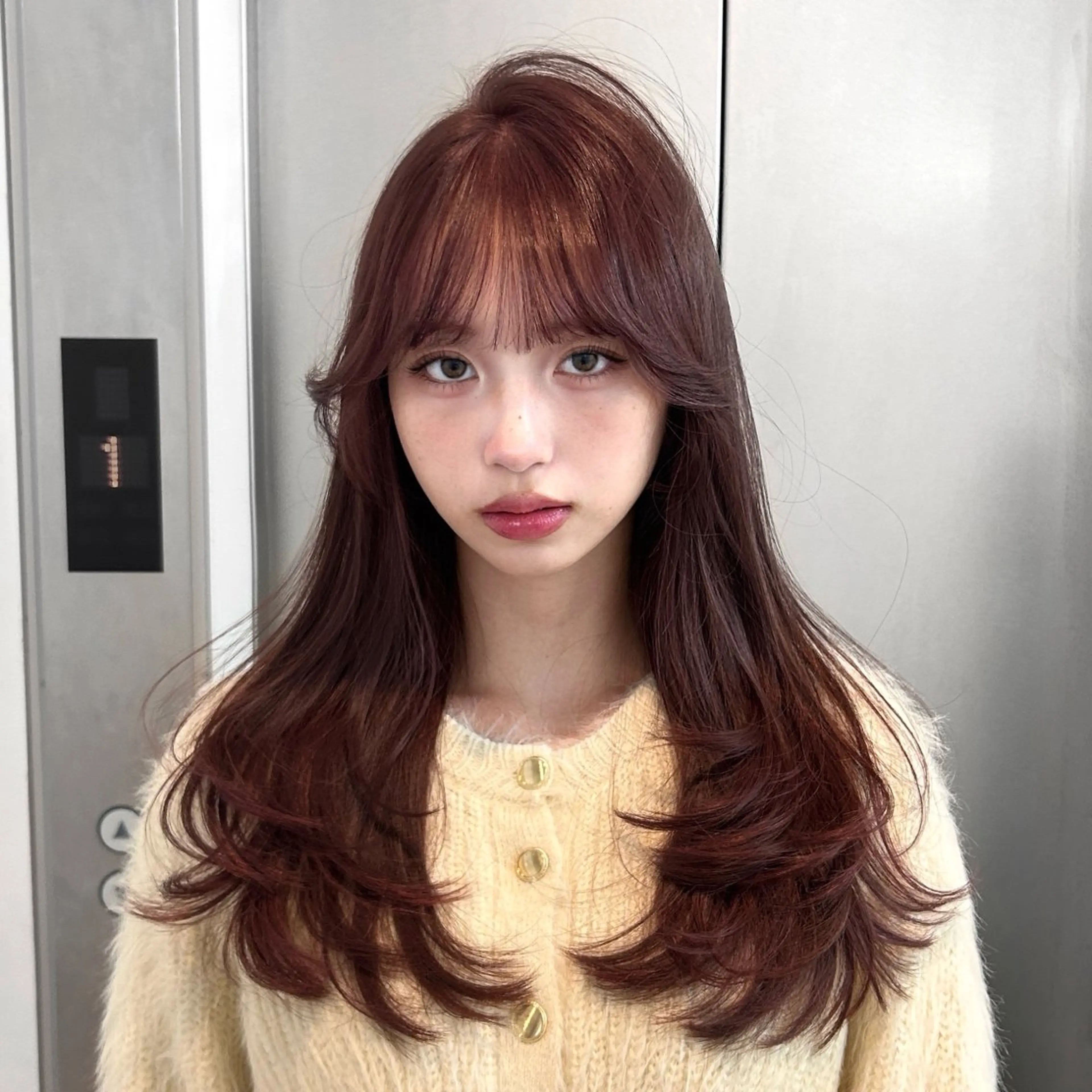 ロング カラー ブリーチ ダブルカラー ブリーチなしカラー 💖原宿/韓国ヘア 顔周りカット/Rioのヘアスタイル