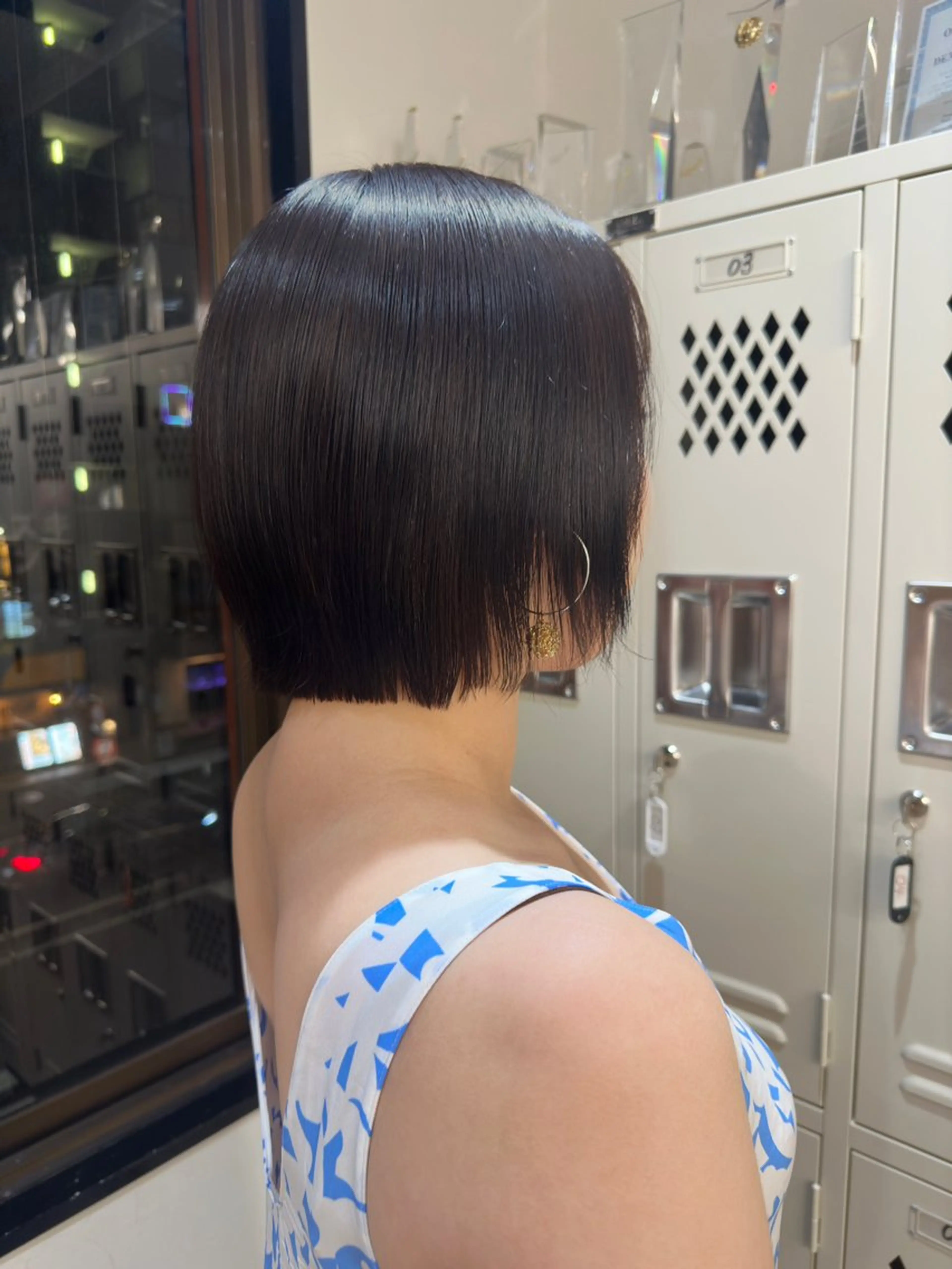 ミディアム カット 縮毛矯正 トリートメント 髪質改善/レイヤー 🎀Ayaneのヘアスタイル