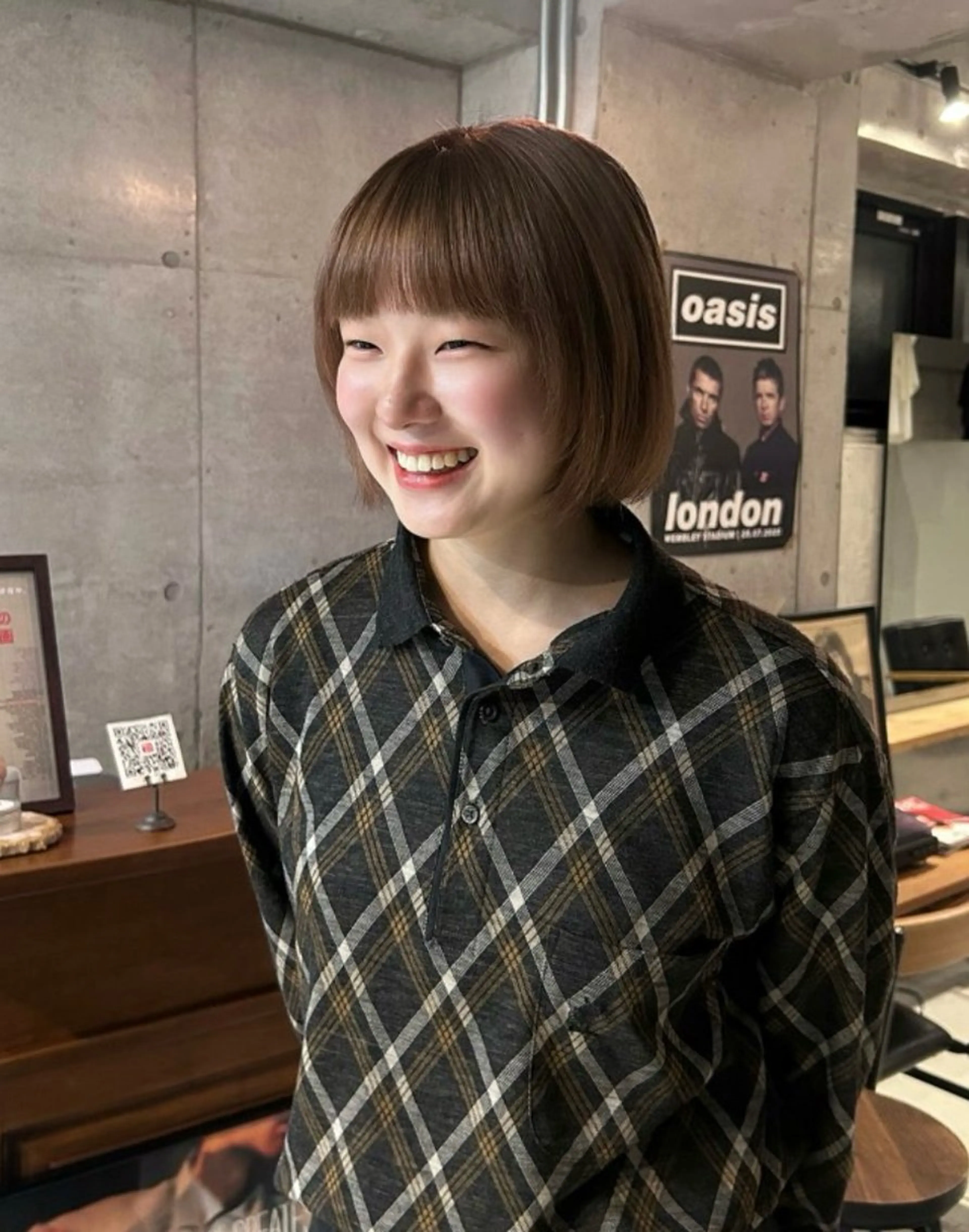 ショート ヘアカラー 田中 沙和のヘアスタイル
