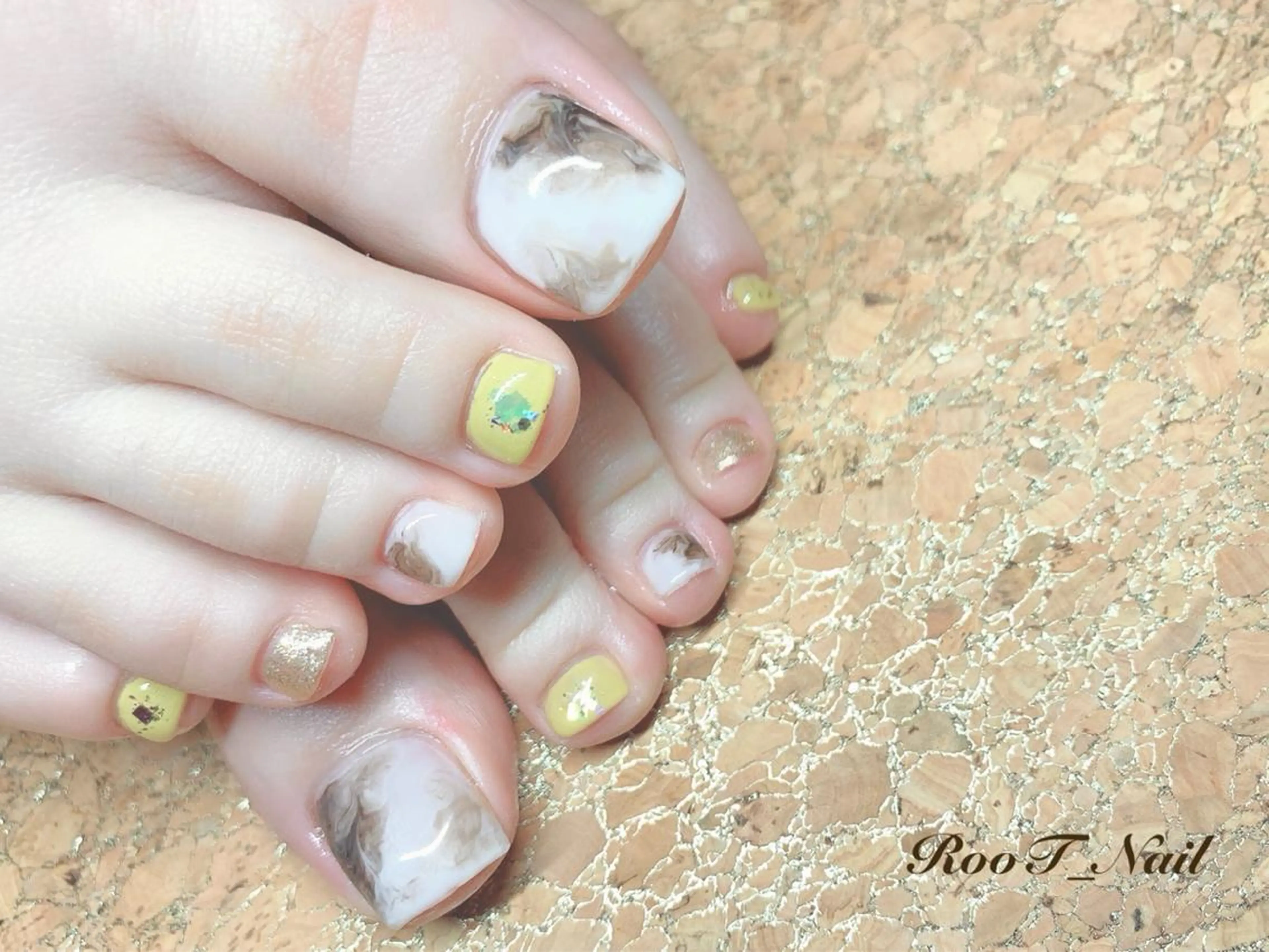 メンズ ネイル フットネイル RooT Nailのネイルデザイン