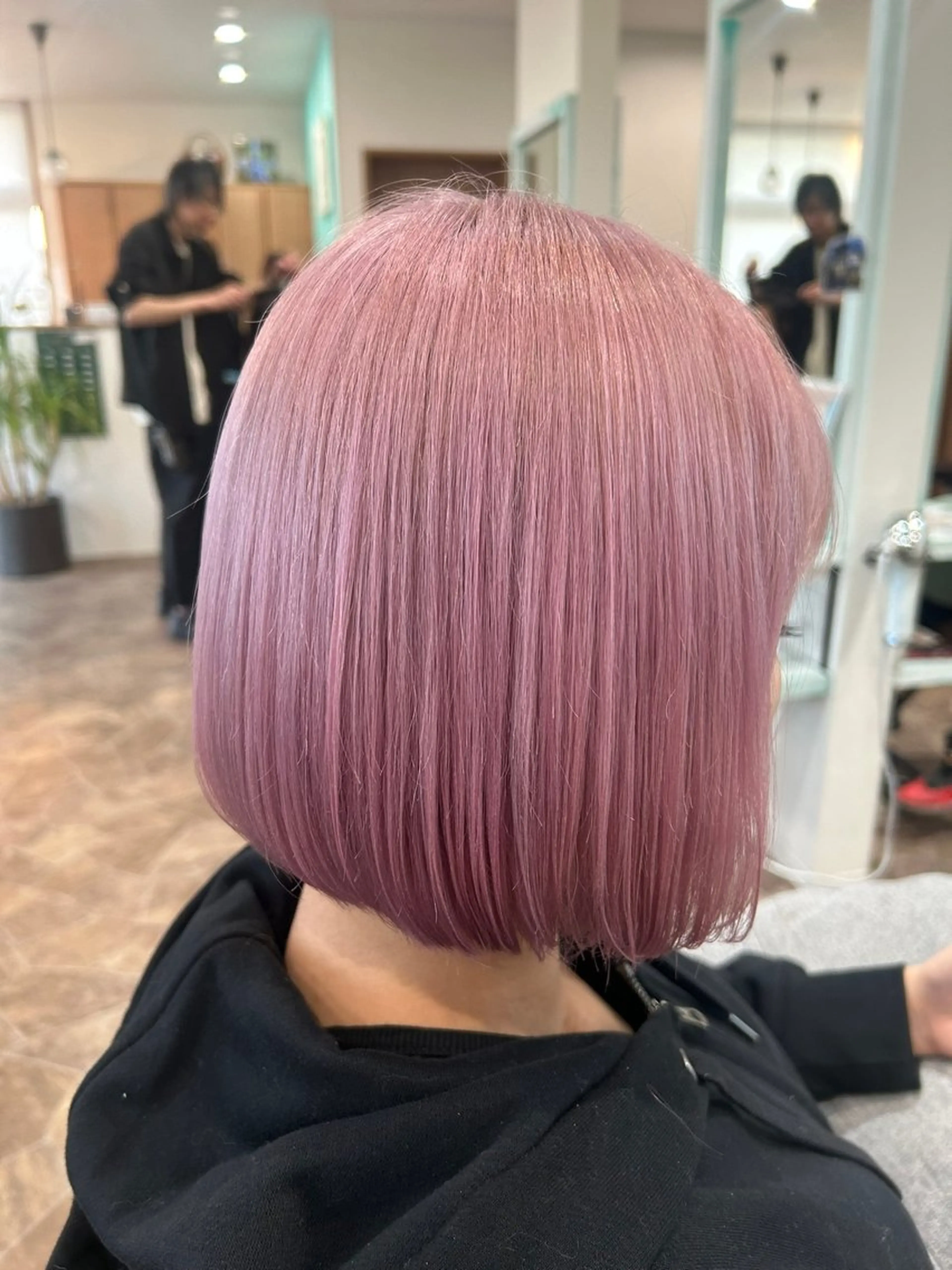 ショート ボブ ヘアカラー トリートメント Hair…DiA あやののヘアスタイル