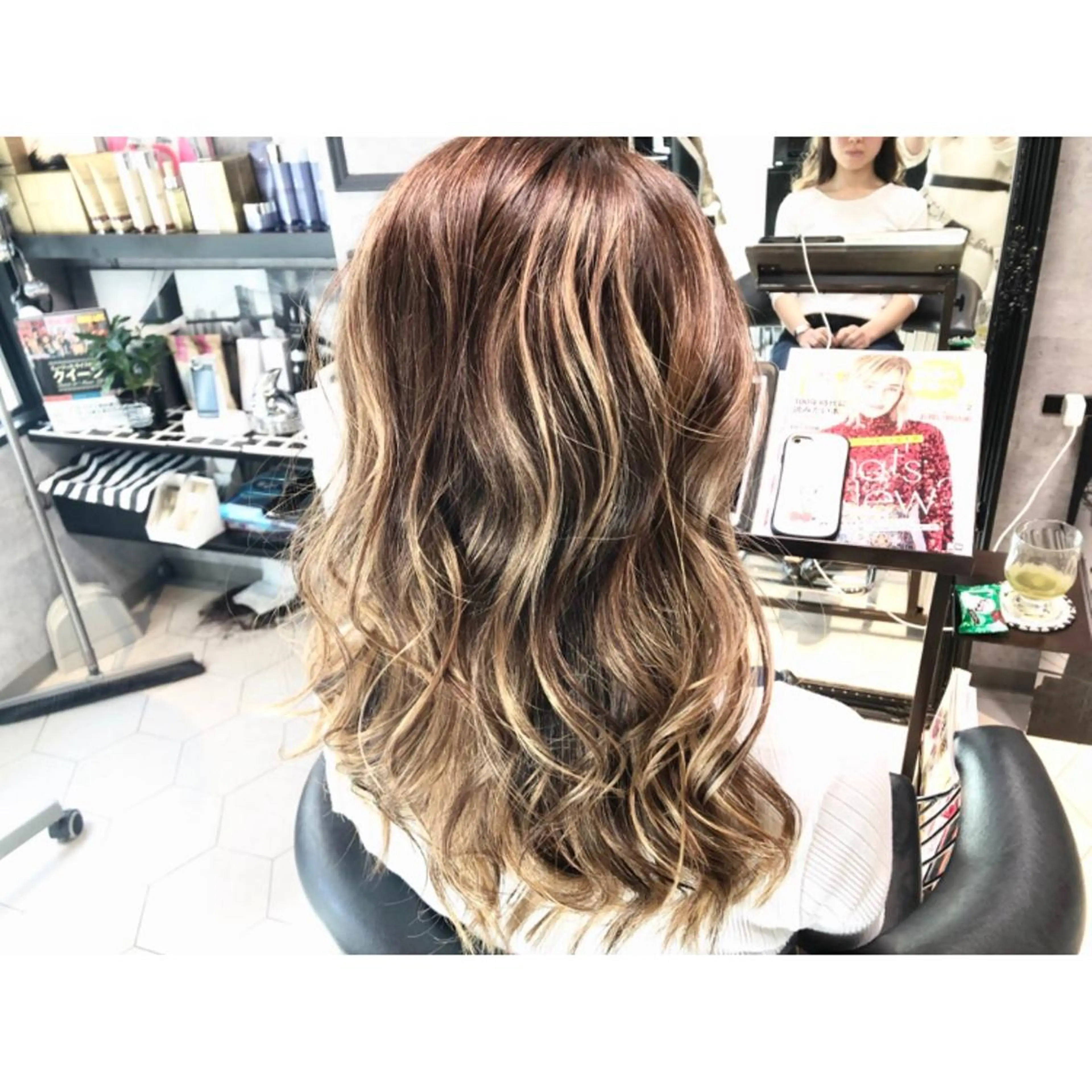 カラー バレイヤージュ Blue所属・透明感カラー 🫰🏻💗 高橋舞のその他イメージ