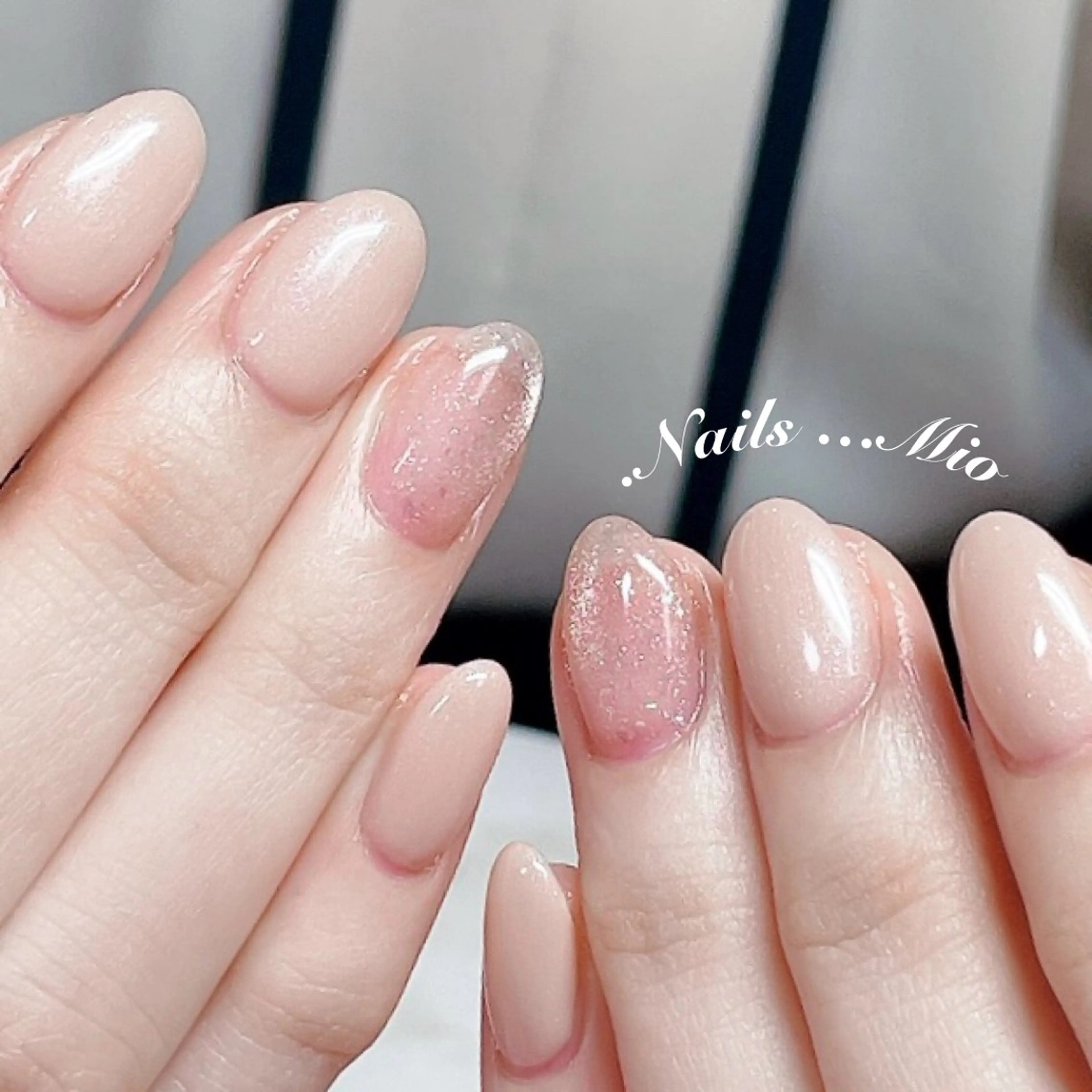 ネイル アートネイル ジェルネイル ワンカラーネイル .Nails Mio 赤羽西ネイルサロンのネイルデザイン