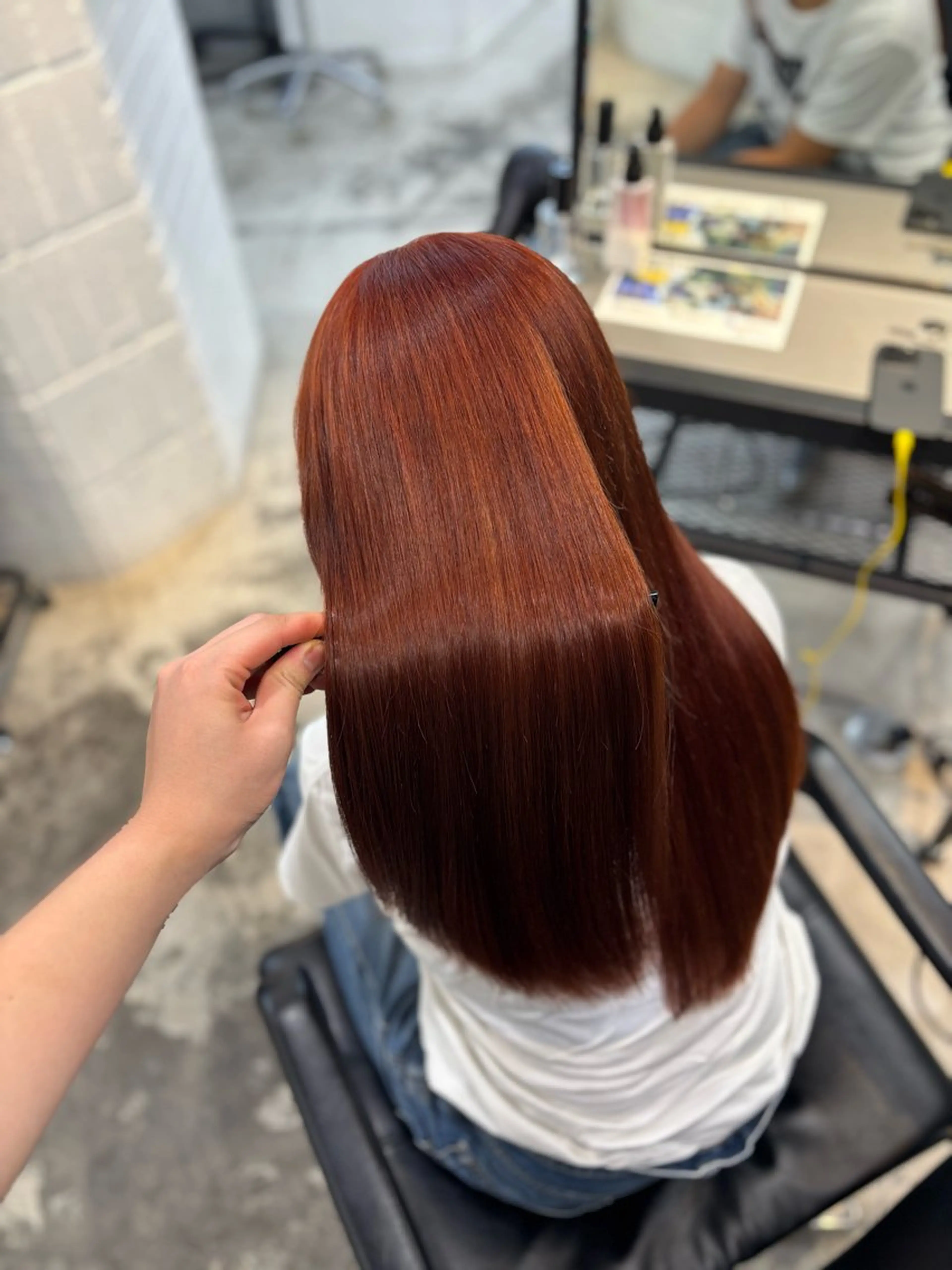 【当日限定】ケアブリーチ込ダブルカラー＋トリートメント🎀♡̴⟡.˚の写真