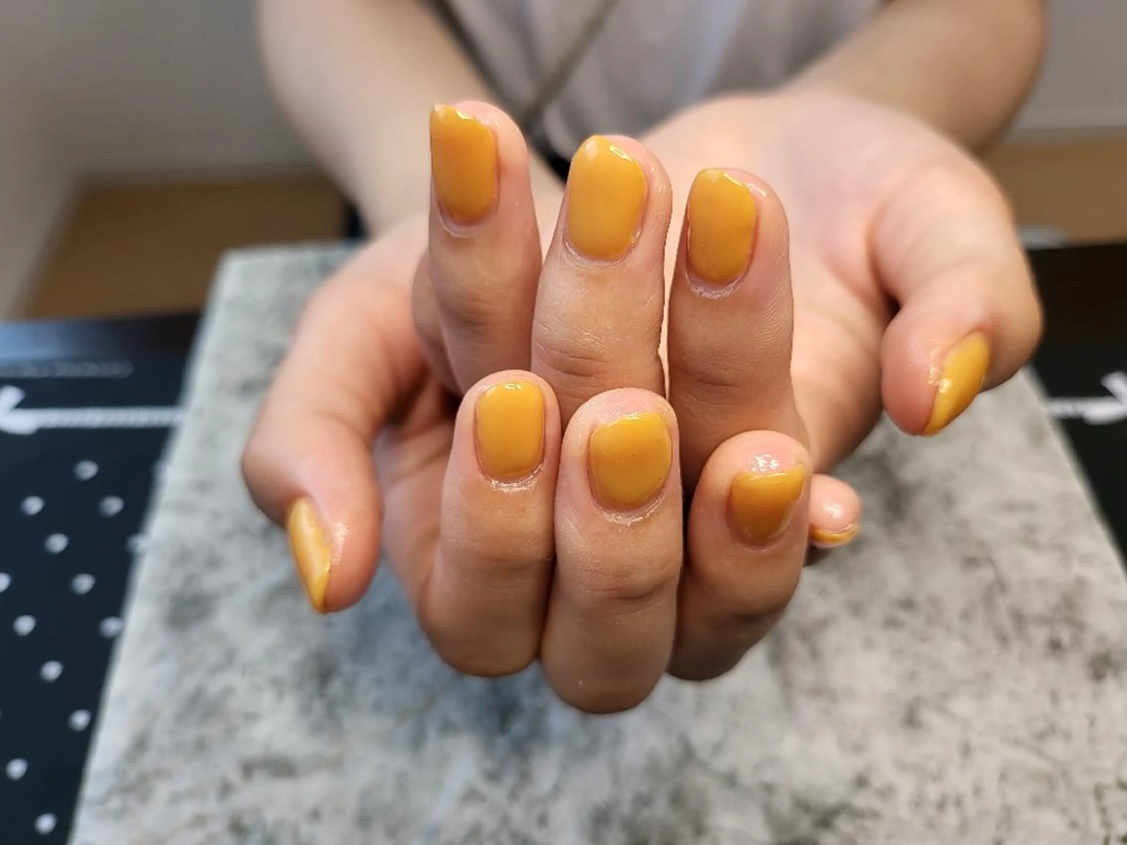 ネイル 黄色 nail イロドリのネイルデザイン