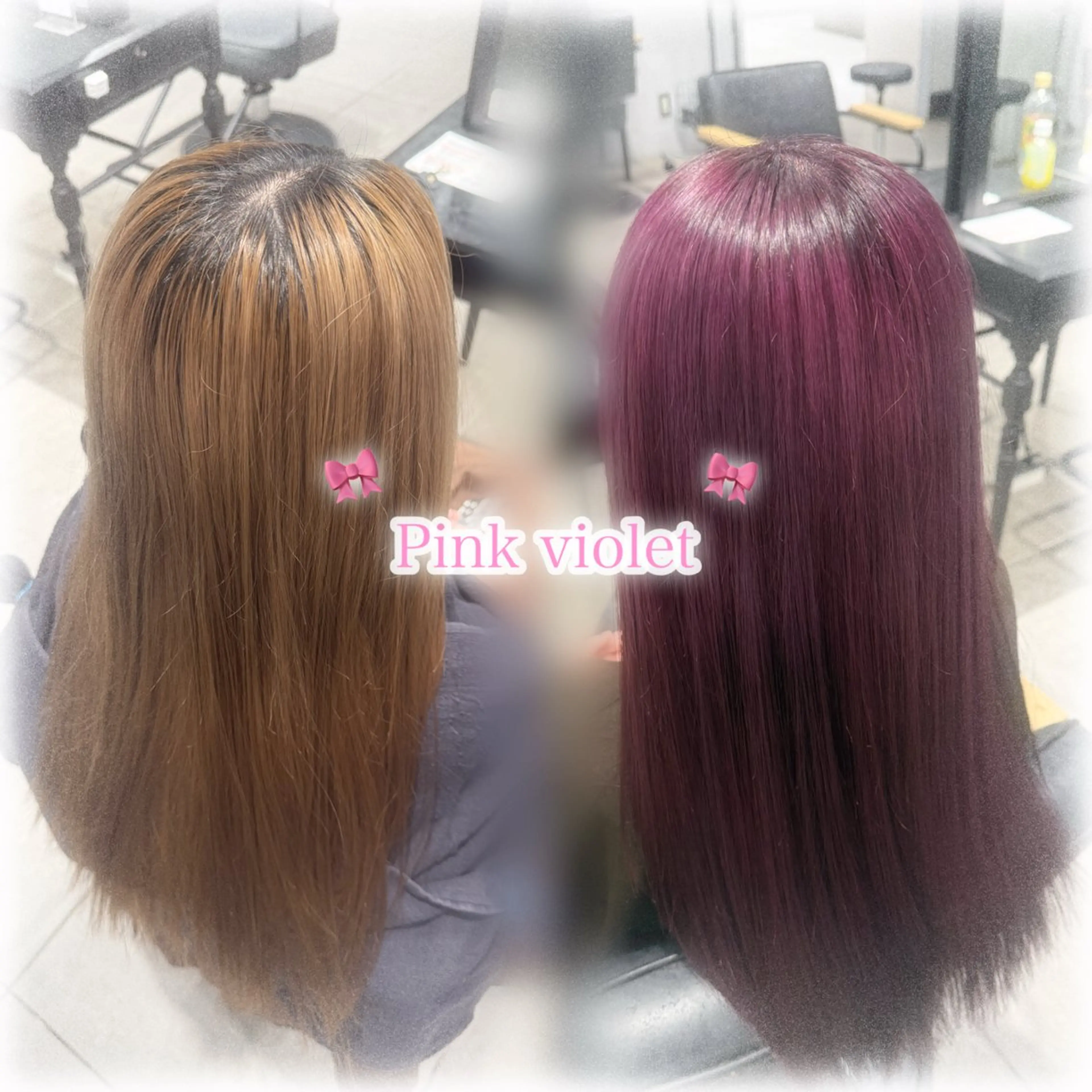 ロング ヘアカラー 🎀 三浦 夢花のヘアスタイル