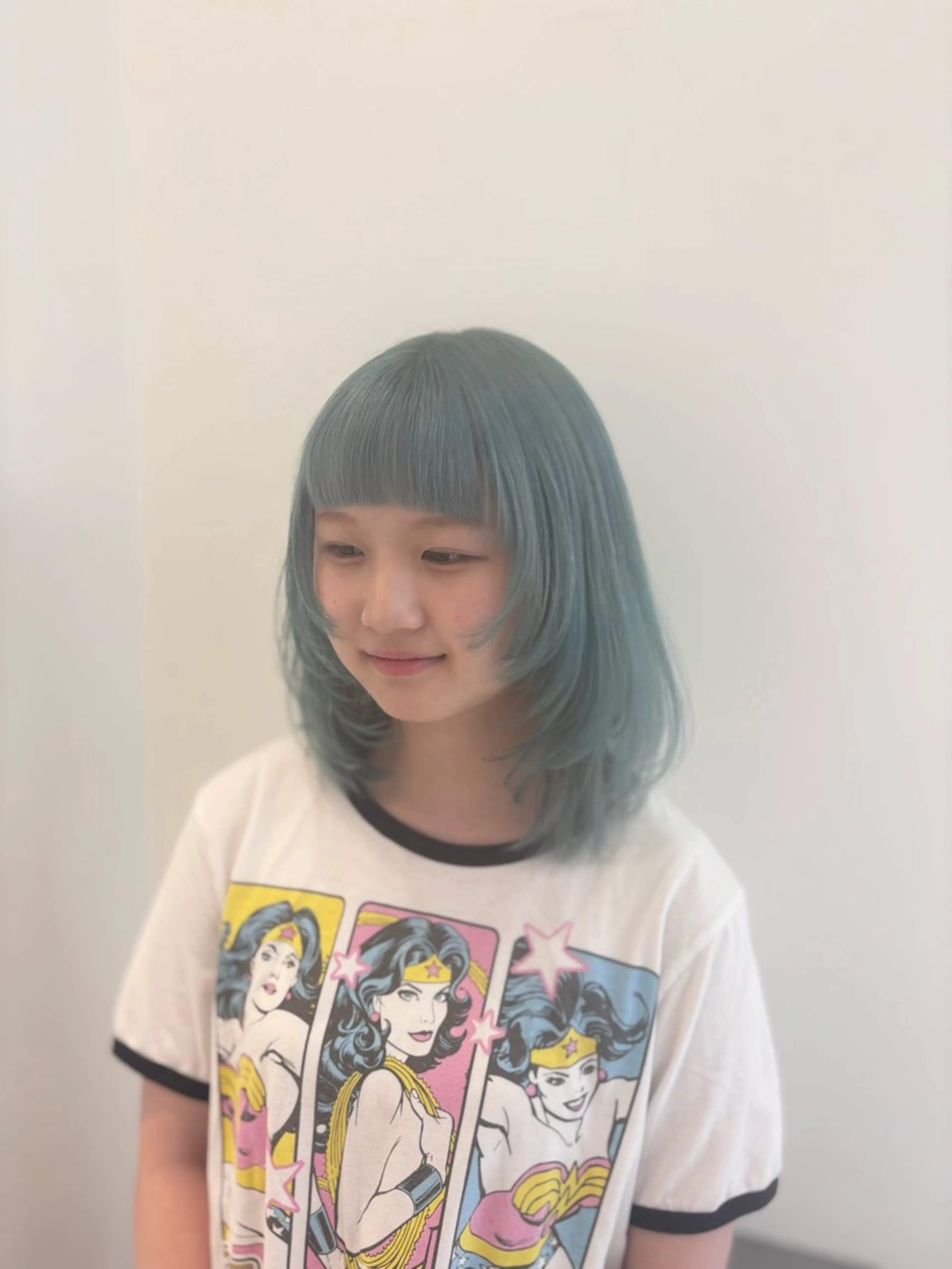ショート カラー カット ヘアカラー トリートメント ハイトーン×デザイン 🪽🫧HIKARIのヘアスタイル