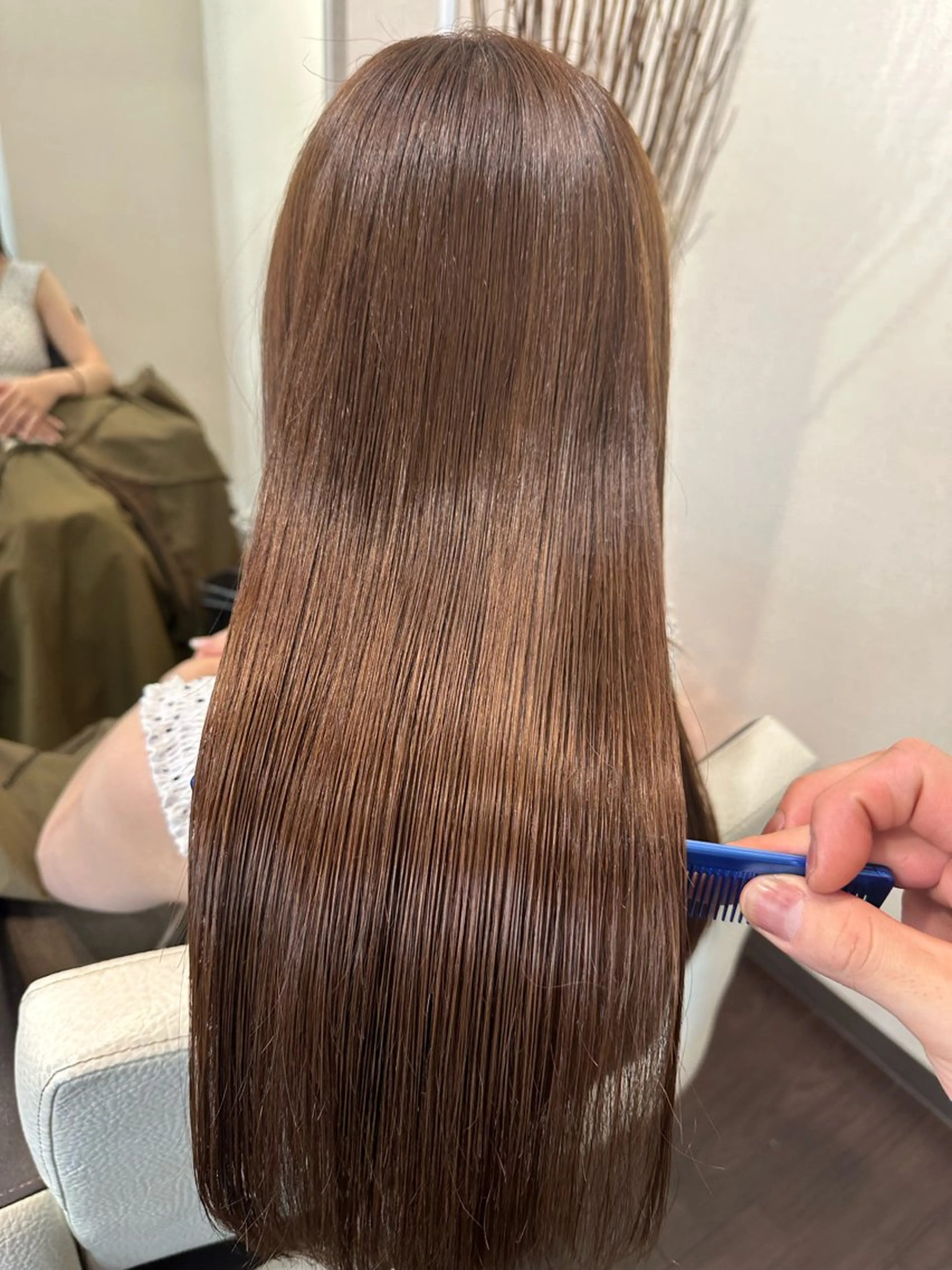 ロング カラー カット ヘアカラー トリートメント ヘッドスパ youres hair 東口店所属・🌸ULTOWA🌸 髪質改善/縮毛/店長のヘアスタイル