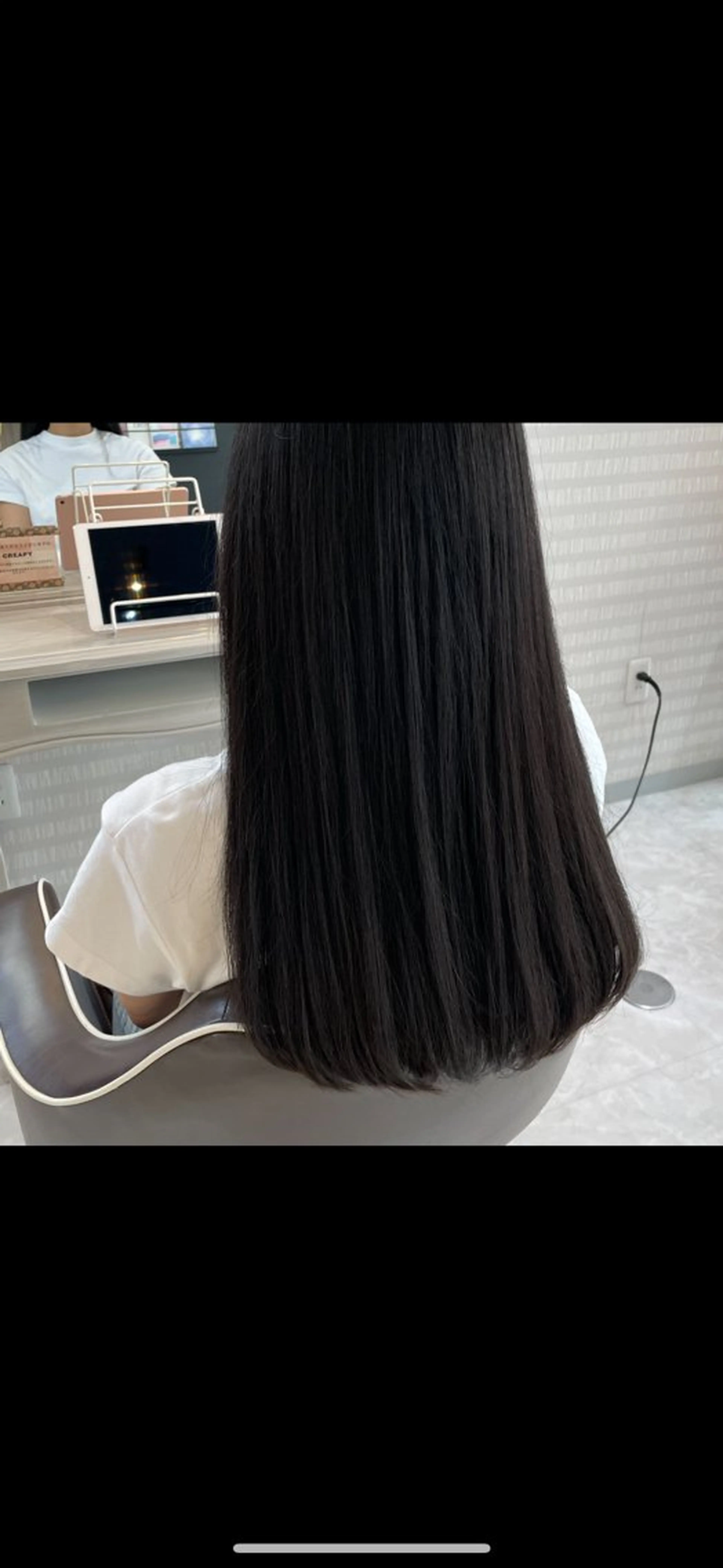 CREAPY　日向野 利菜のヘアスタイル