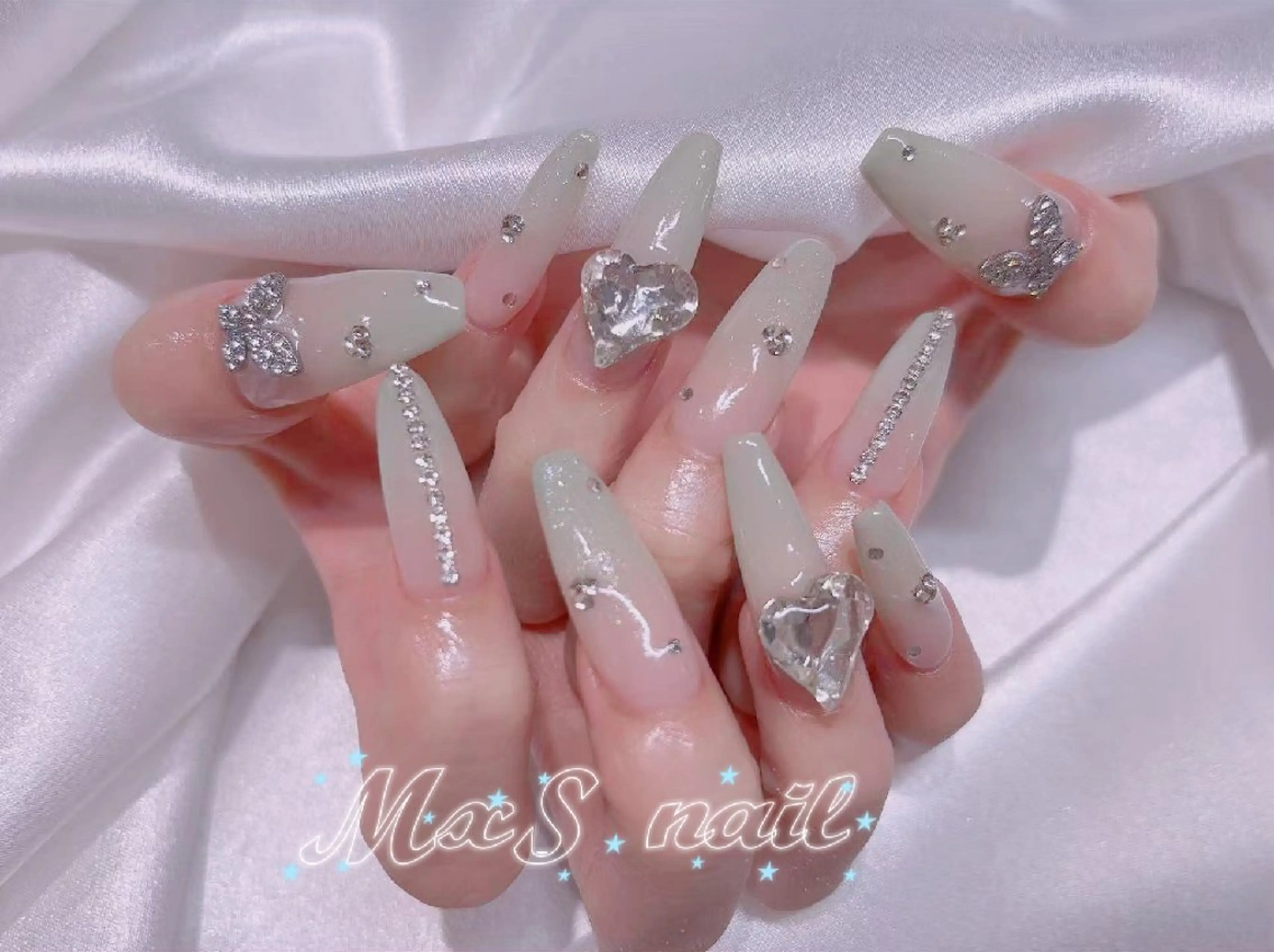 ネイル ハンドネイル MxS Nail(長さだし/フィルイン/マグネット/韓国ネイル/ワンホンネイル/ワンカラー)所属・MxS リィリィのネイルデザイン