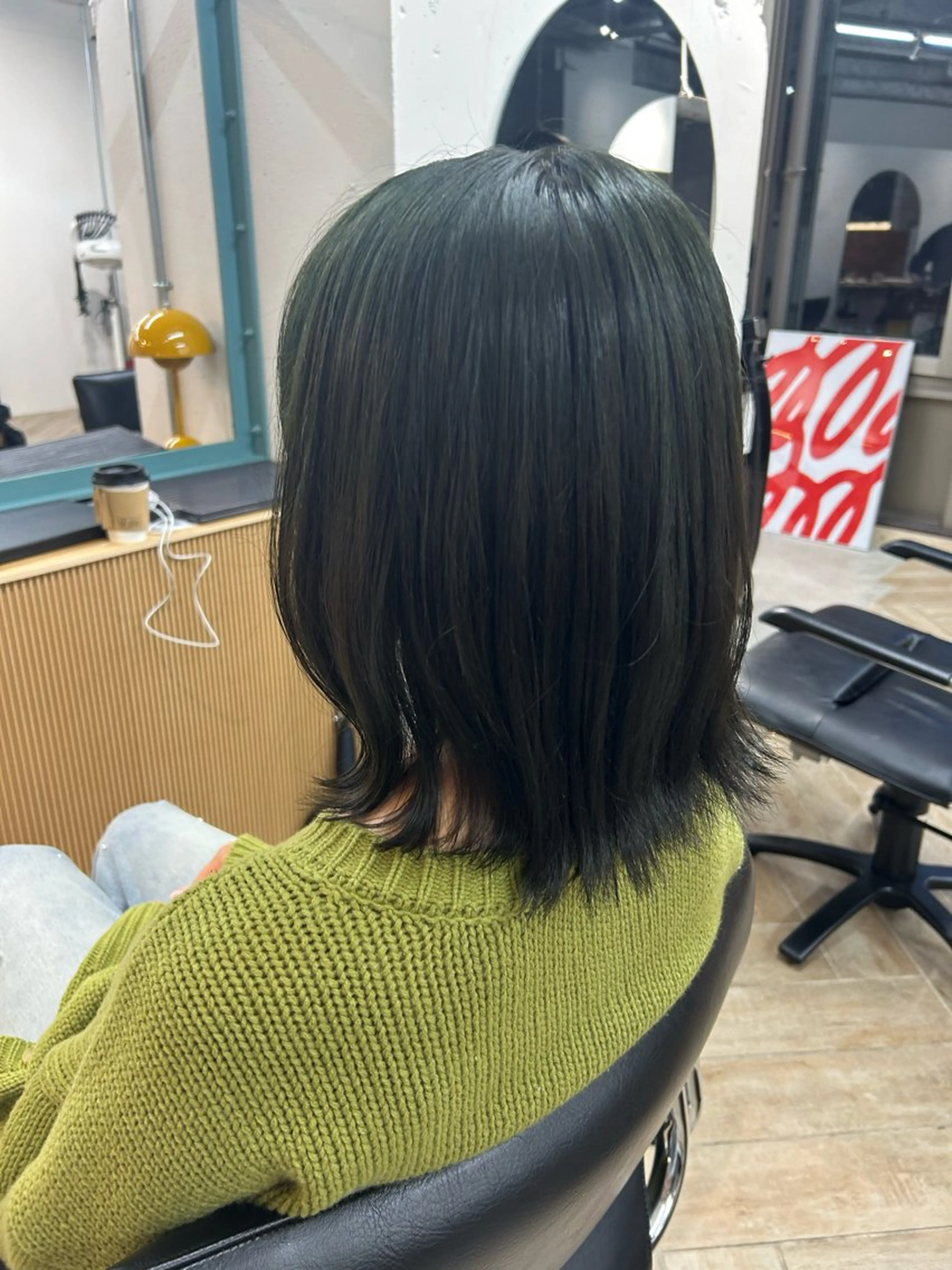 ミディアム カットモデル募集/ 万代/関谷　朋実のヘアスタイル