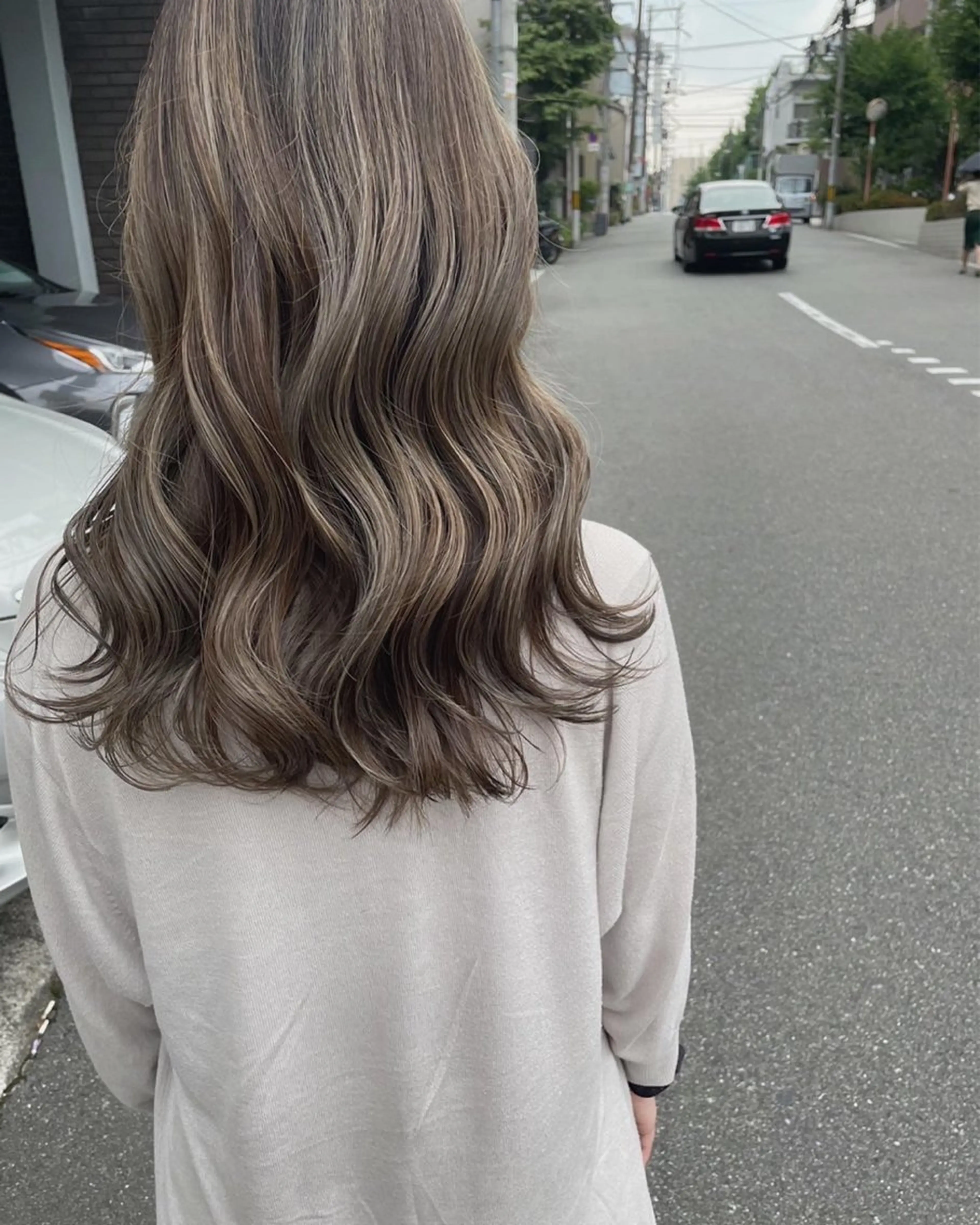 ロング カラー ˙˚ʚ 藤倉 なつみ ɞ˚˙のヘアスタイル