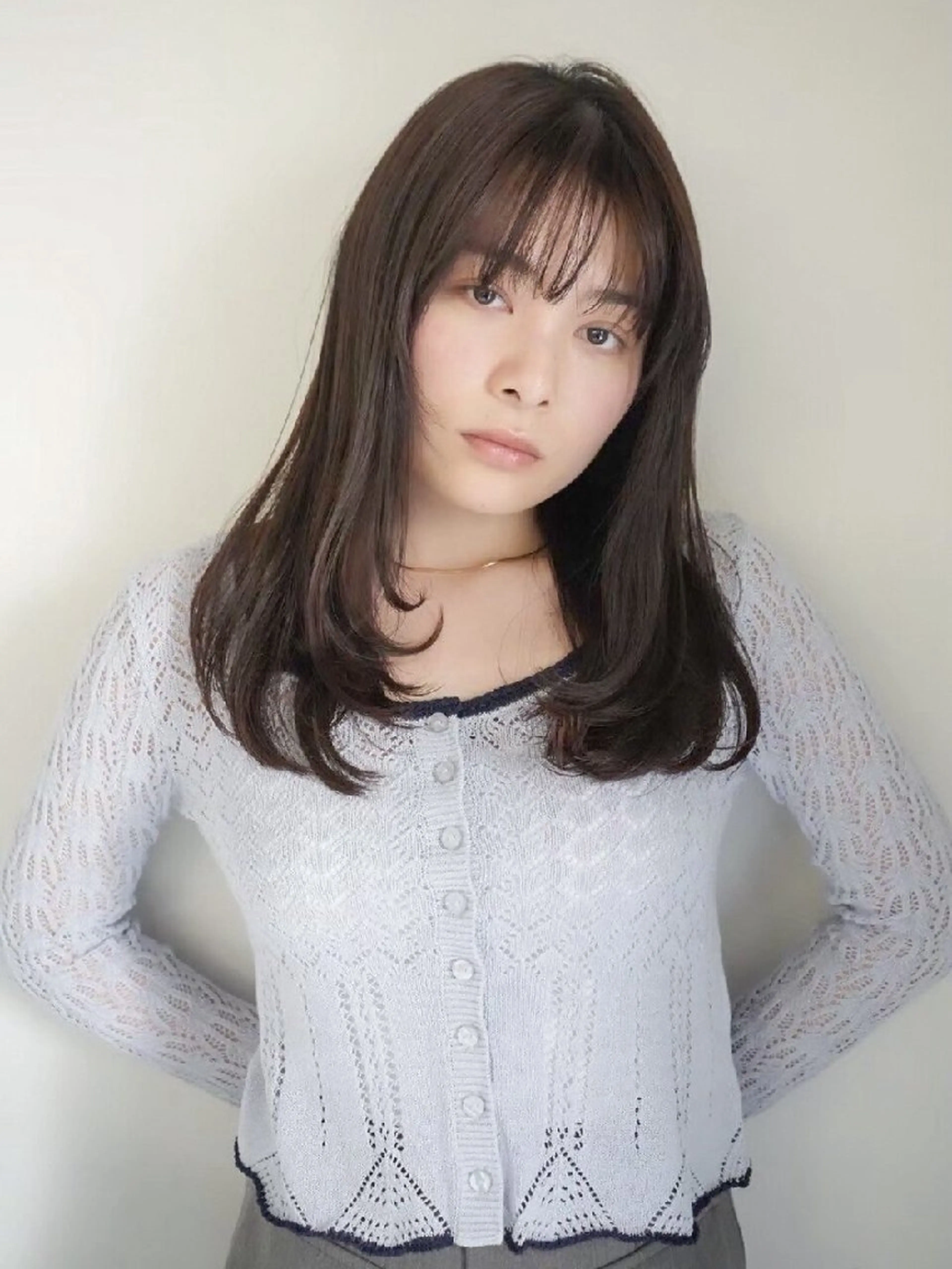 ミディアム LUVISM名駅店所属・【無料】カットモデル 募集名駅ioriのヘアスタイル