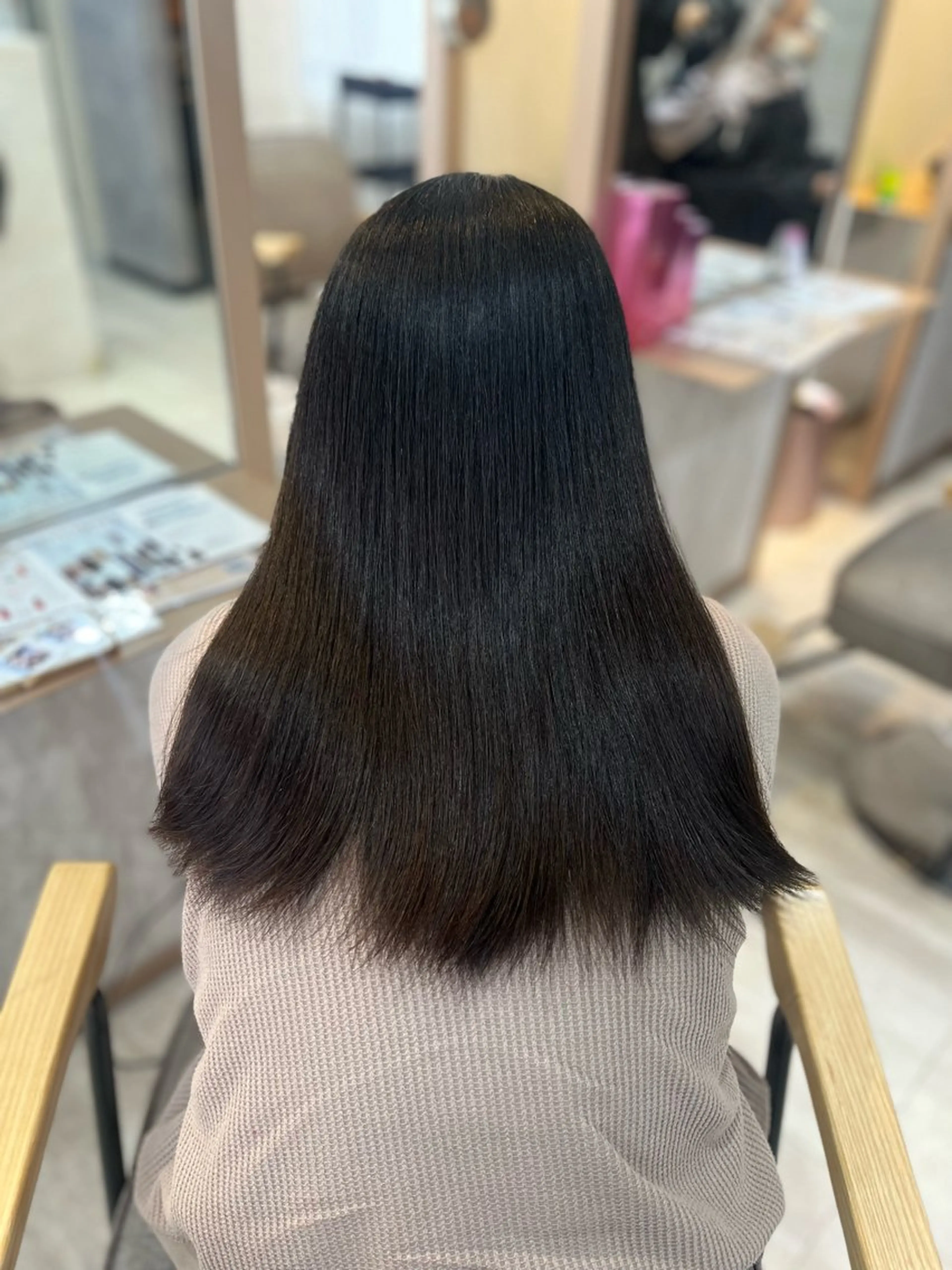 ミディアム カラー トリートメント ヘアカラー 💙Ami💙 elubylovisのヘアスタイル