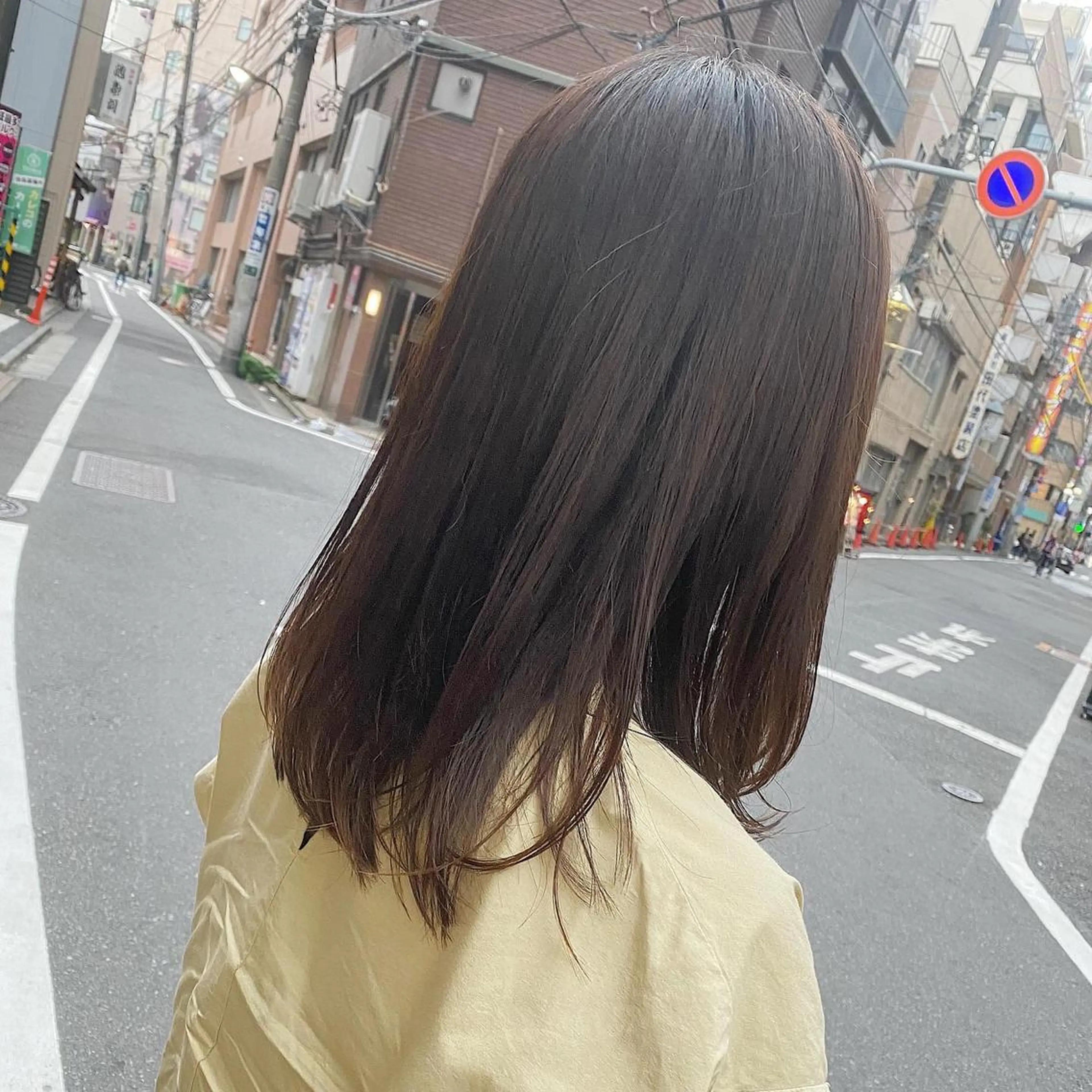 ミディアム 髪質改善 SALOWIN 池袋Suite店所属・髪質改善特化 安東駿介のヘアスタイル