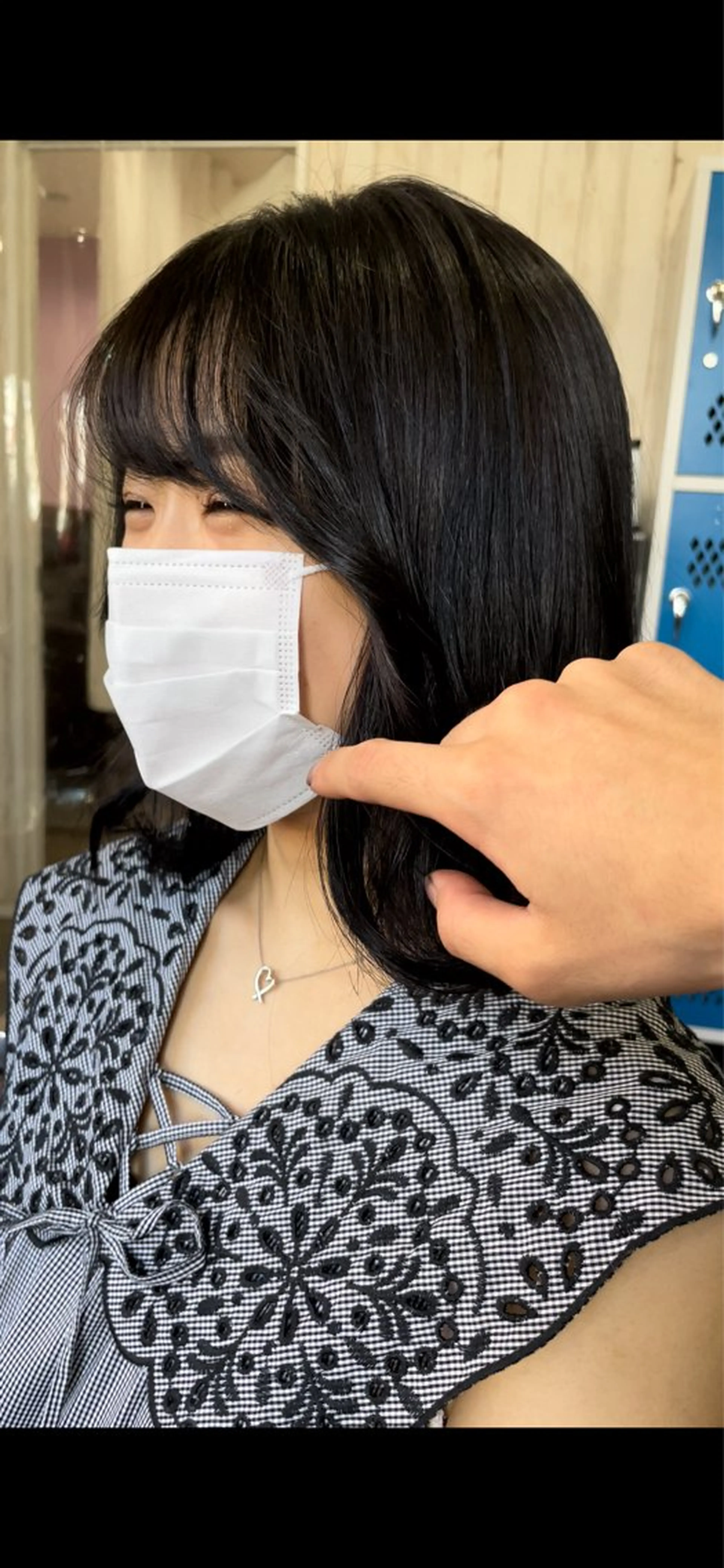 ミディアム カラー ヘアアレンジ トリートメント 🌿美髪矯正/透明感 カラー/安川🌿のヘアスタイル