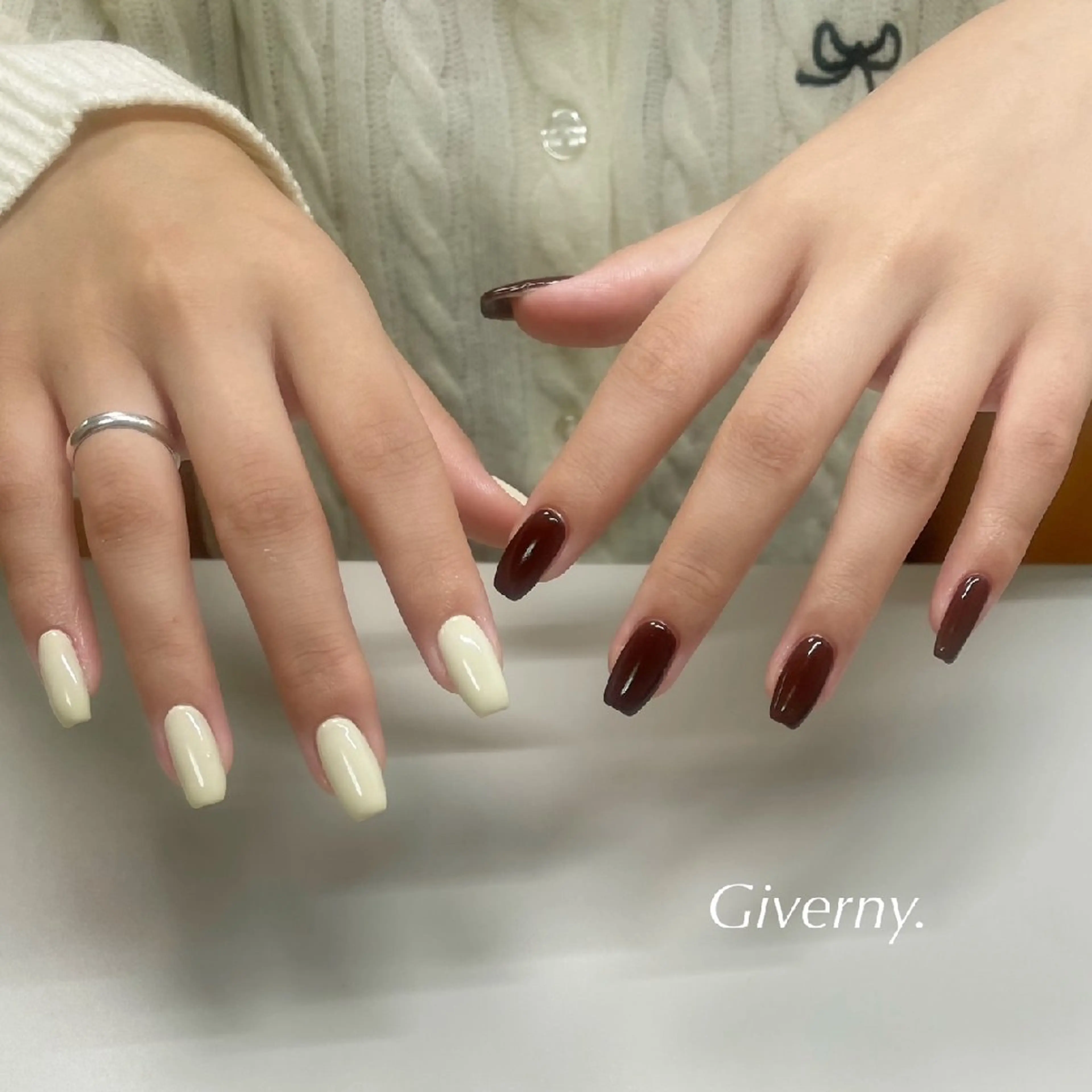 ネイル ハンドネイル Giverny .のネイルデザイン