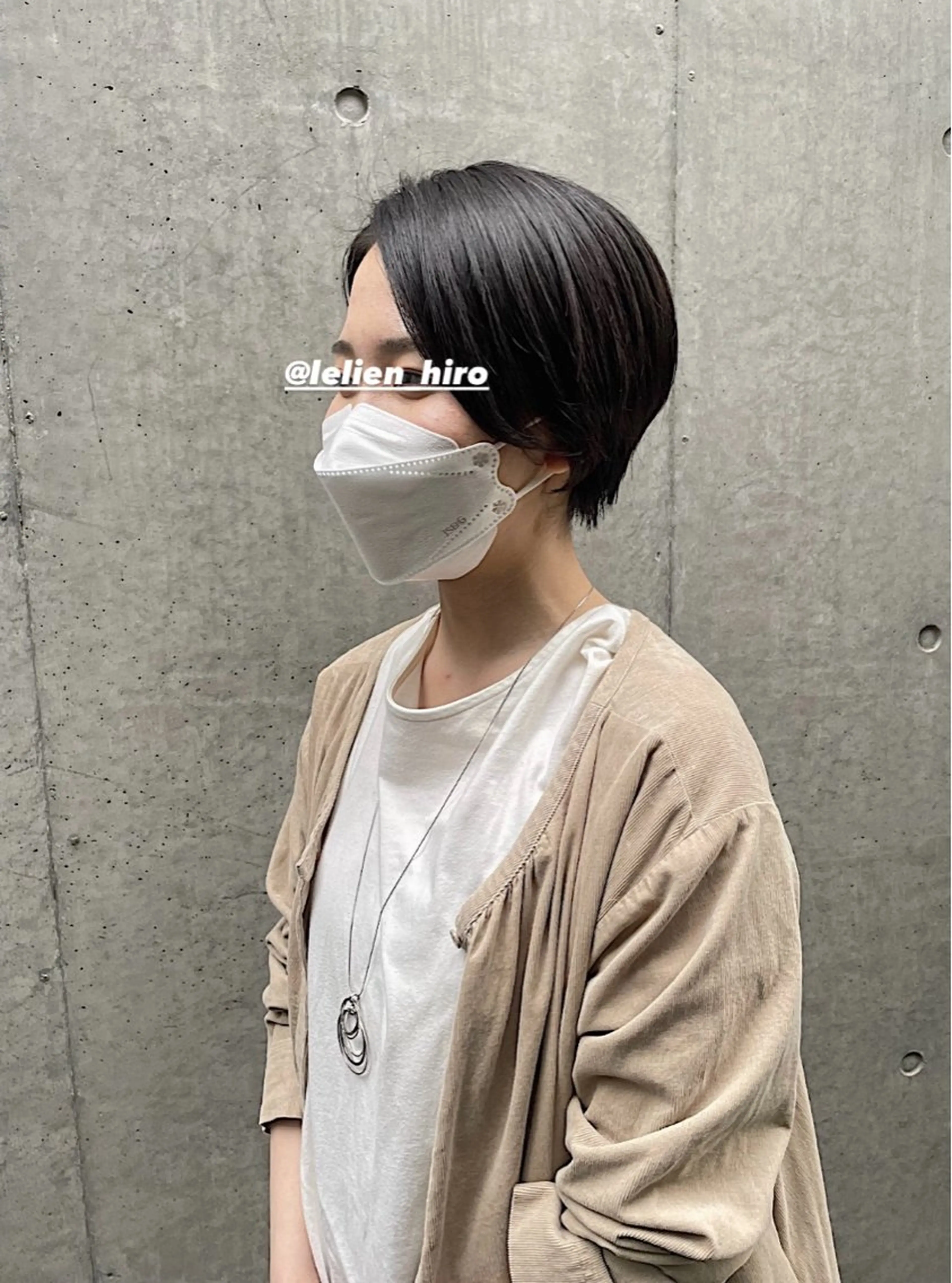 ショート ショートヘア 艶髪/艶カラー/縮毛 /   タキダのヘアスタイル