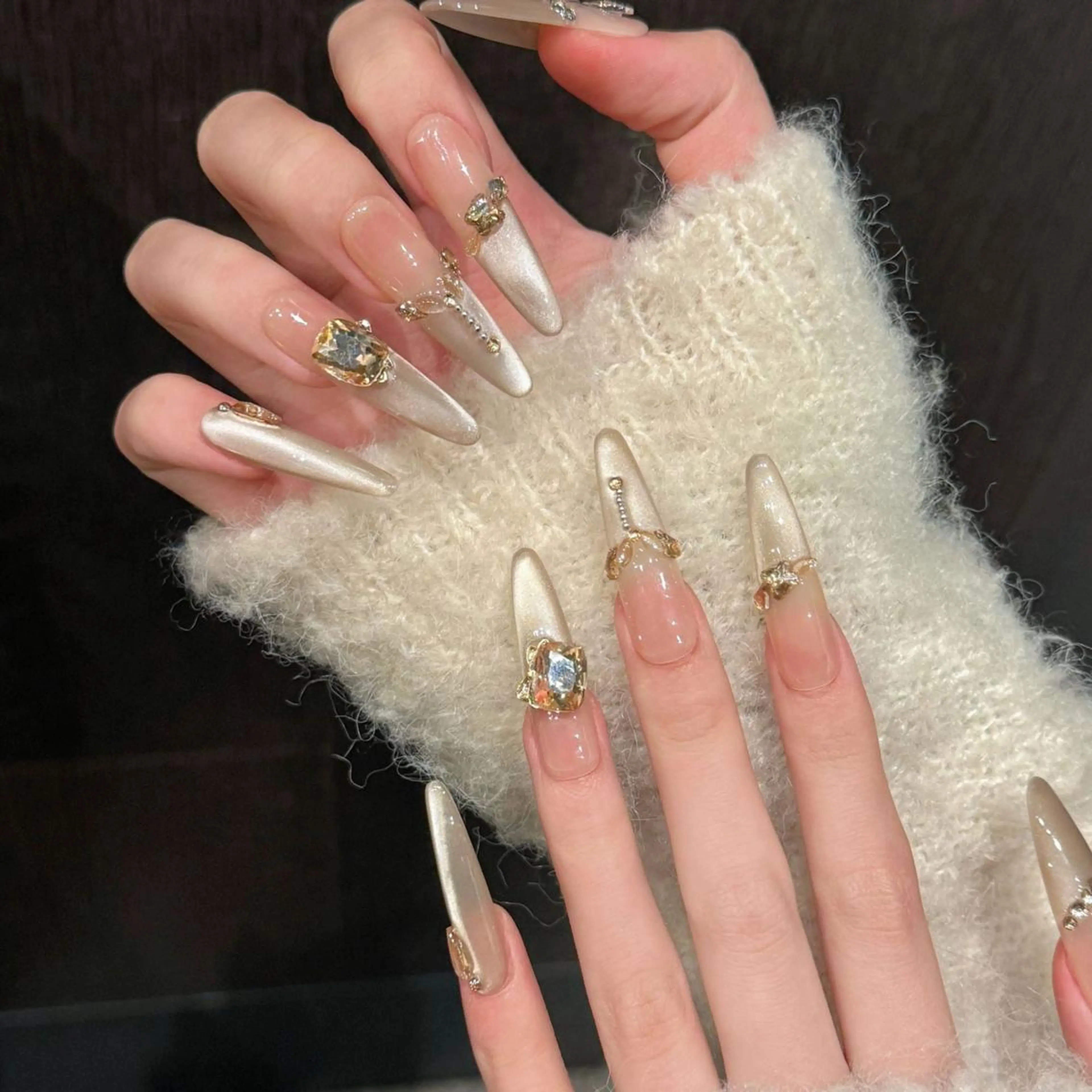 ネイル ジェルネイル スカルプネイル ネイルチップ KIMI 🐰のネイルデザイン