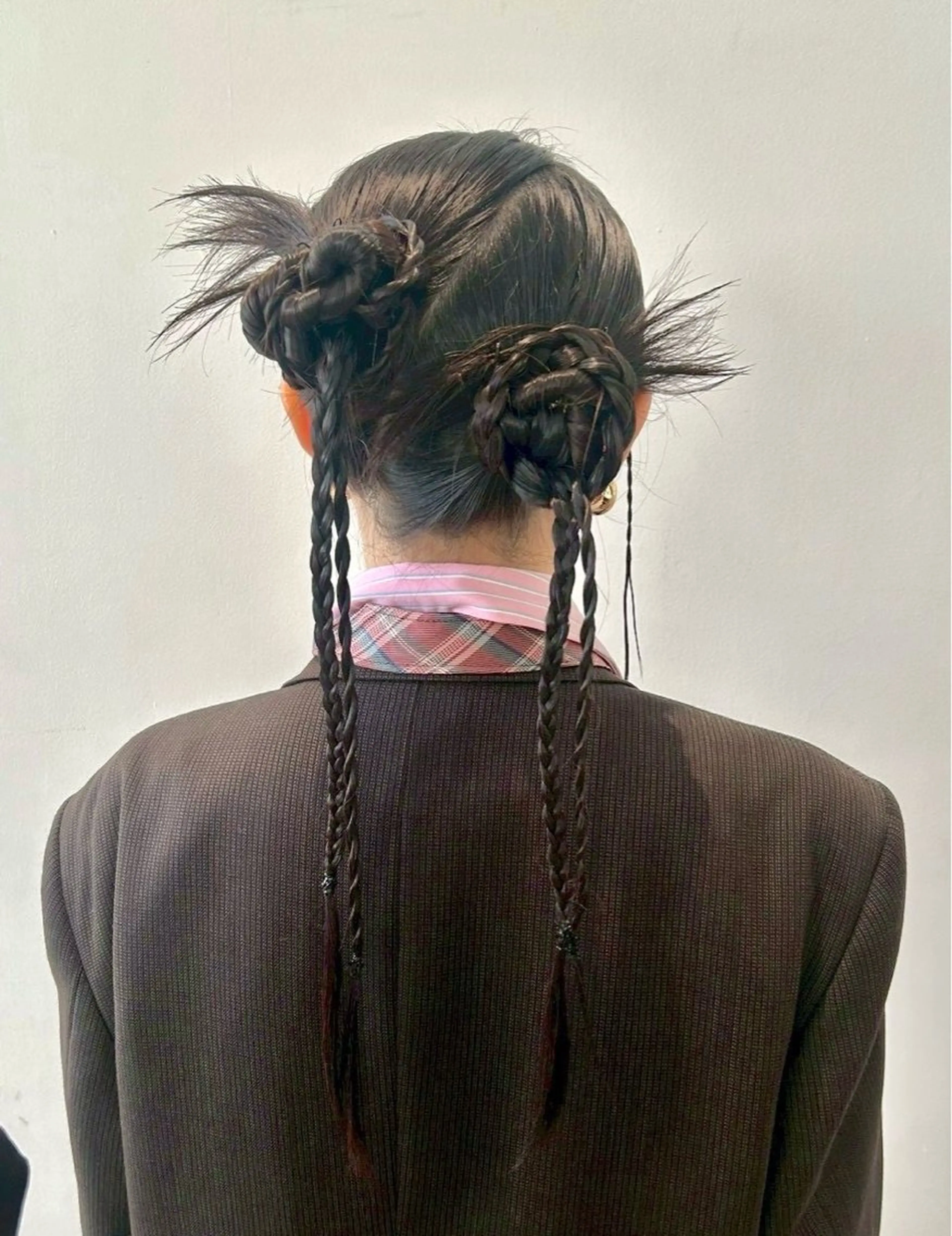 ロング ヘアアレンジ ヘアセット レイヤーカット/ボブ /nene🍥⋆*のヘアスタイル