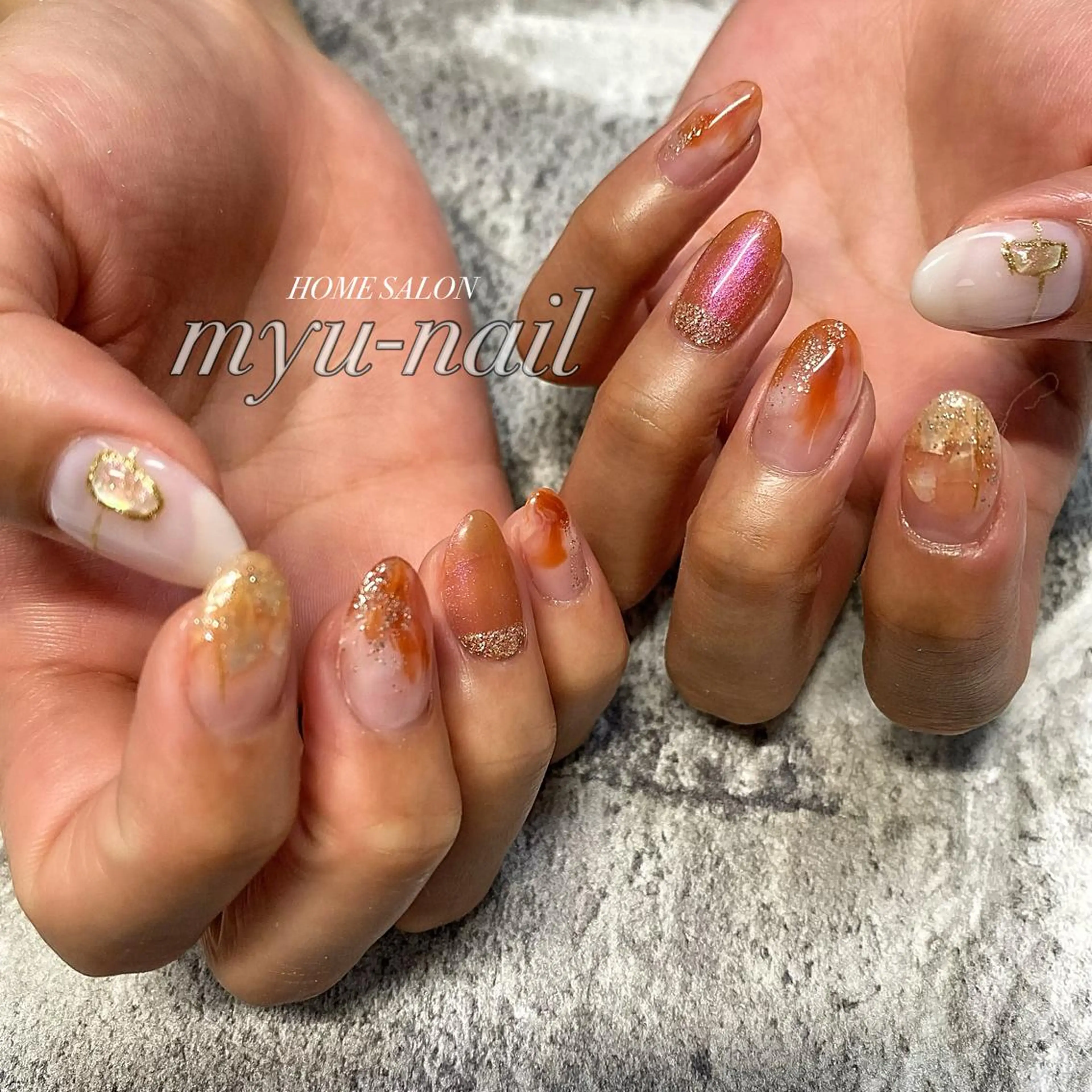 ネイル ホームサロン myu-nailのネイルデザイン