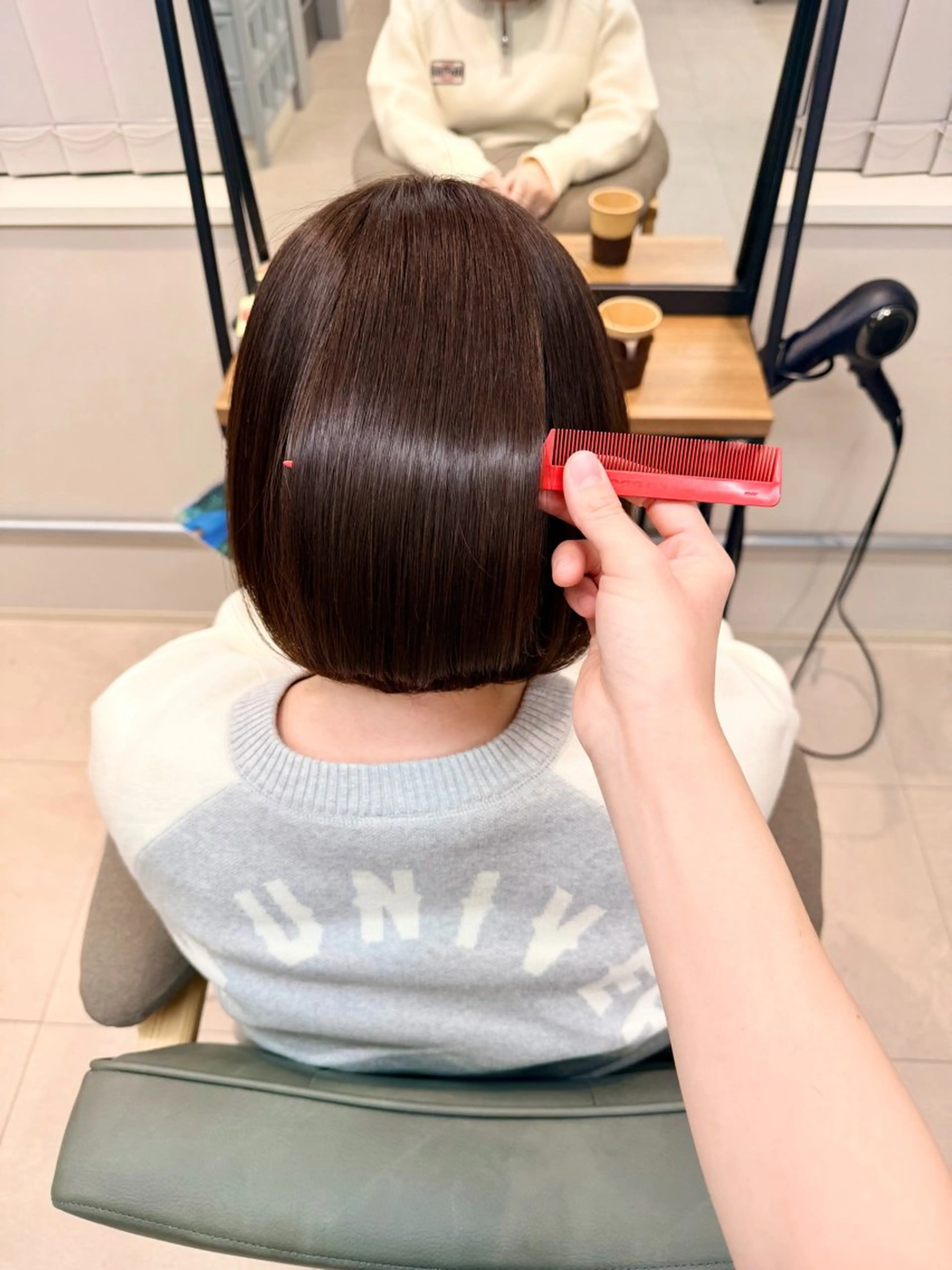 ショート 縮毛矯正 トリートメント Trill所属・縮毛矯正/髪質改善 /SATOKOのヘアスタイル