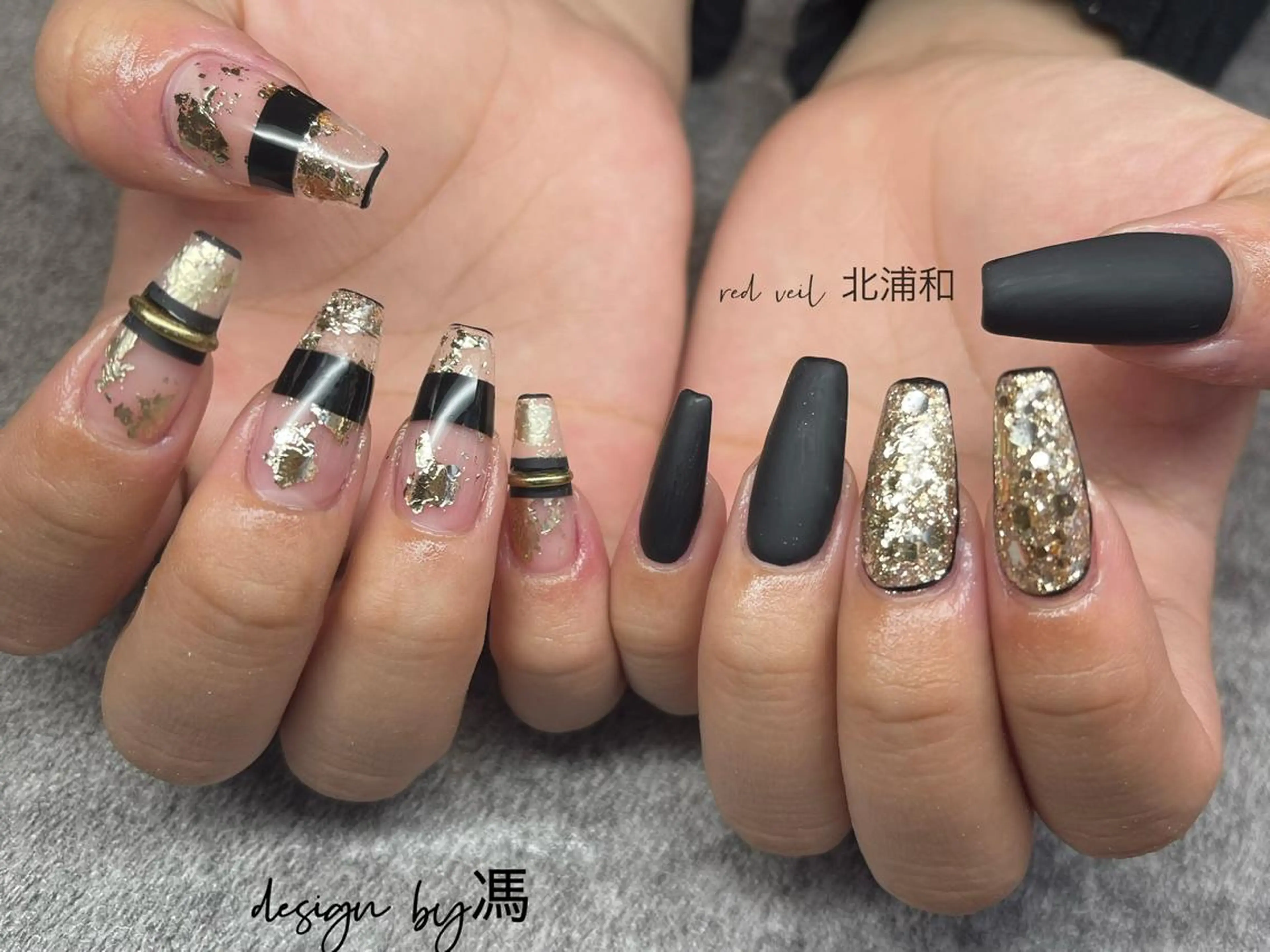 ロング ネイル ネイルチップ ハンドネイル 長さ出し専門 nynaのネイルデザイン