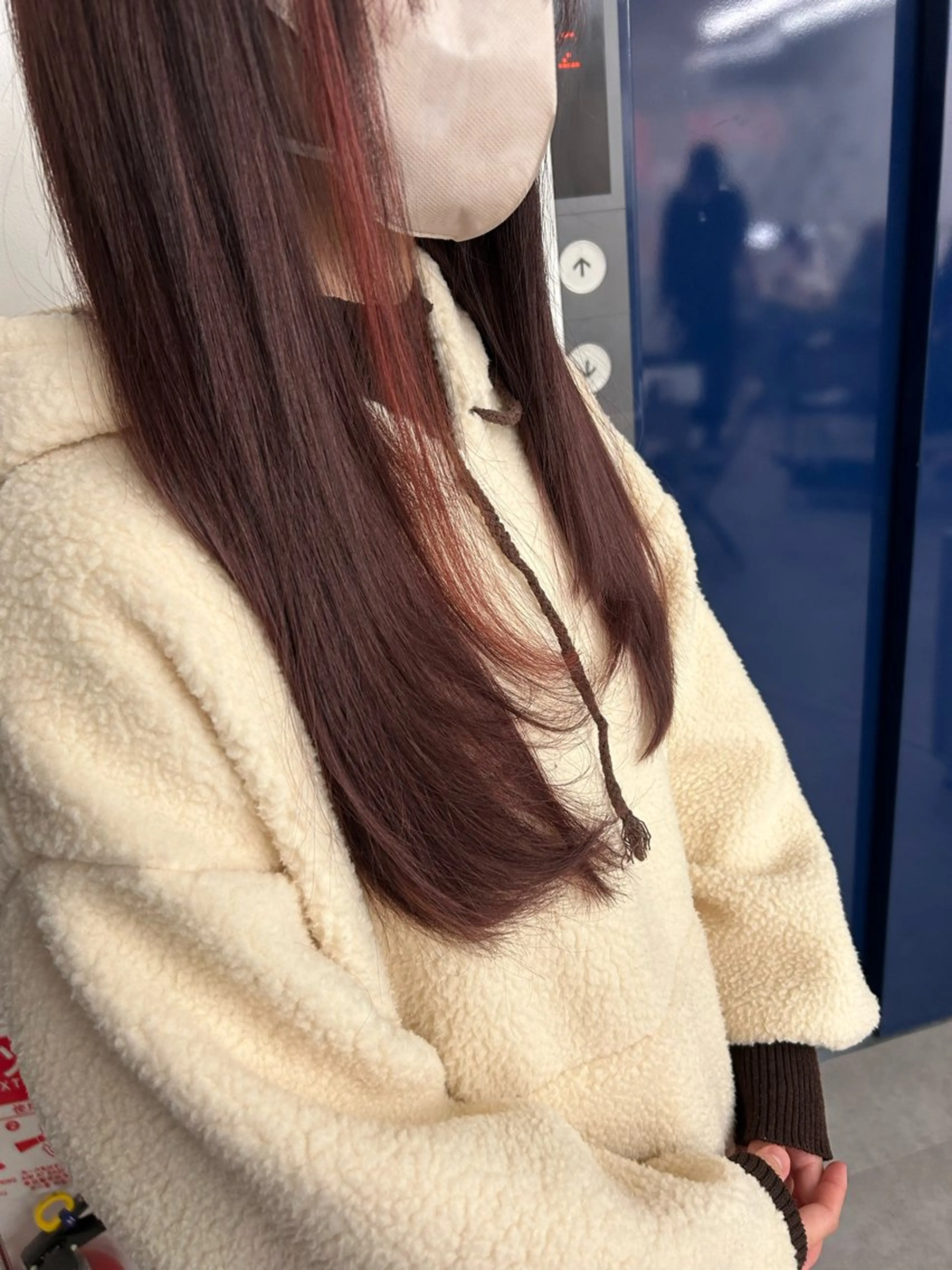 ロング カラー ヘアアレンジ シールエクステ ダブルカラー エクステ レイヤーカット ロング カット ヘアカラー トリートメント エクステ ヘアセット alpha. カラーエクステ下妻のヘアスタイル