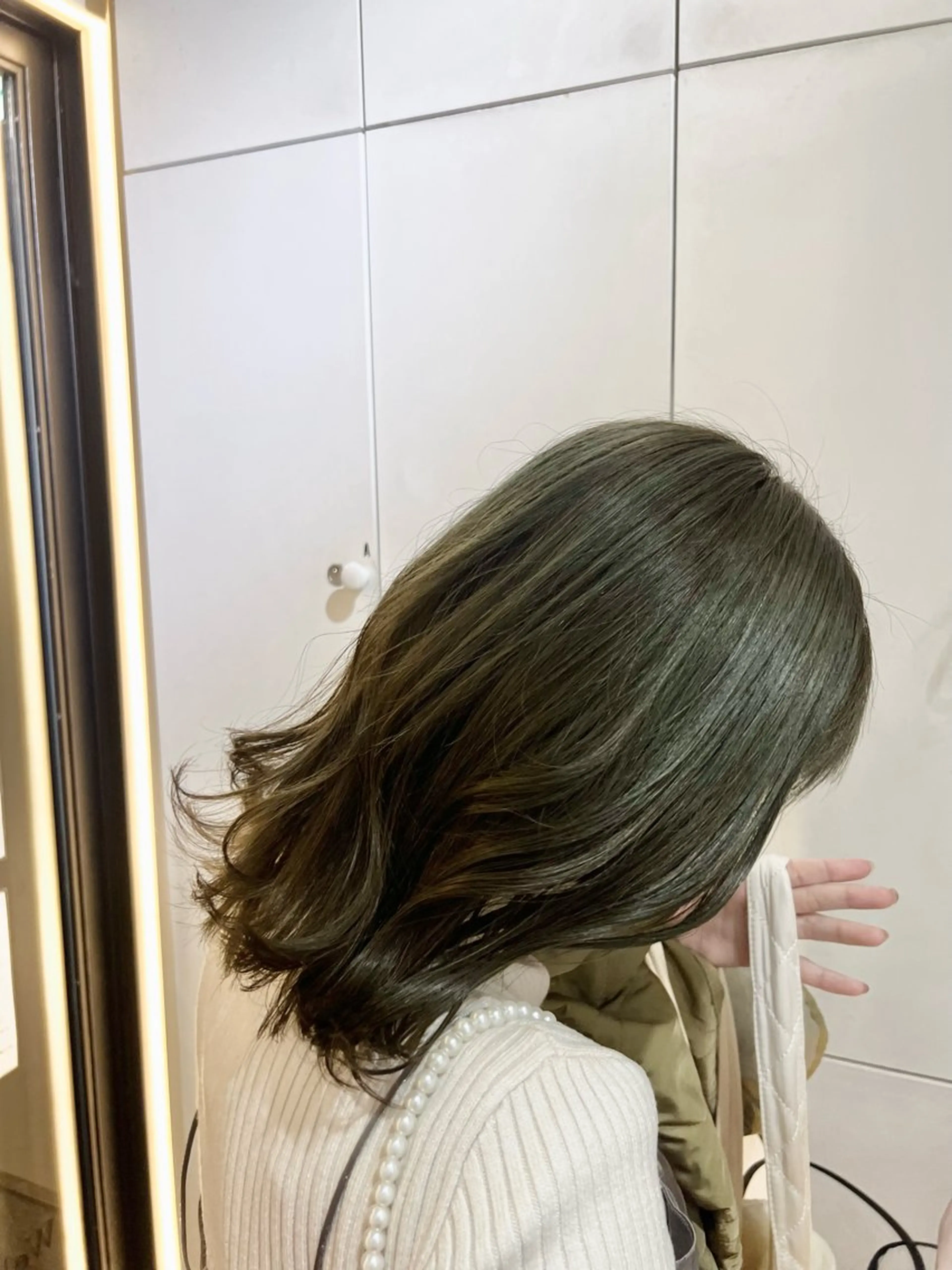 カラー ヘアカラー 喜友名 ウララのヘアスタイル